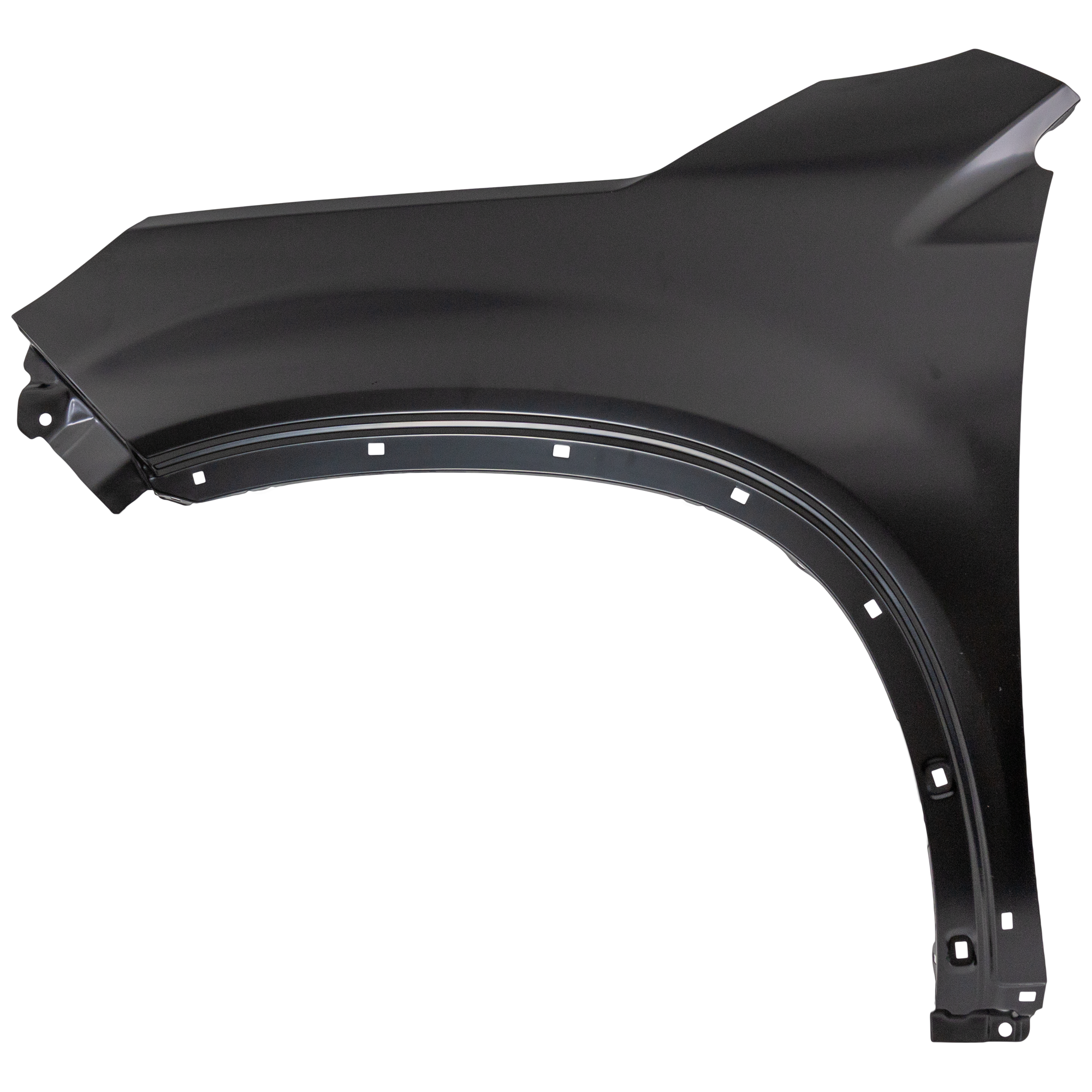 AM SORENTO 11-11 FRONT FENDER LH Primed w Side Garnish Hole w o Signal Light Hole SKU REPK220106 Partslink KI1240132 OEM 663111U020