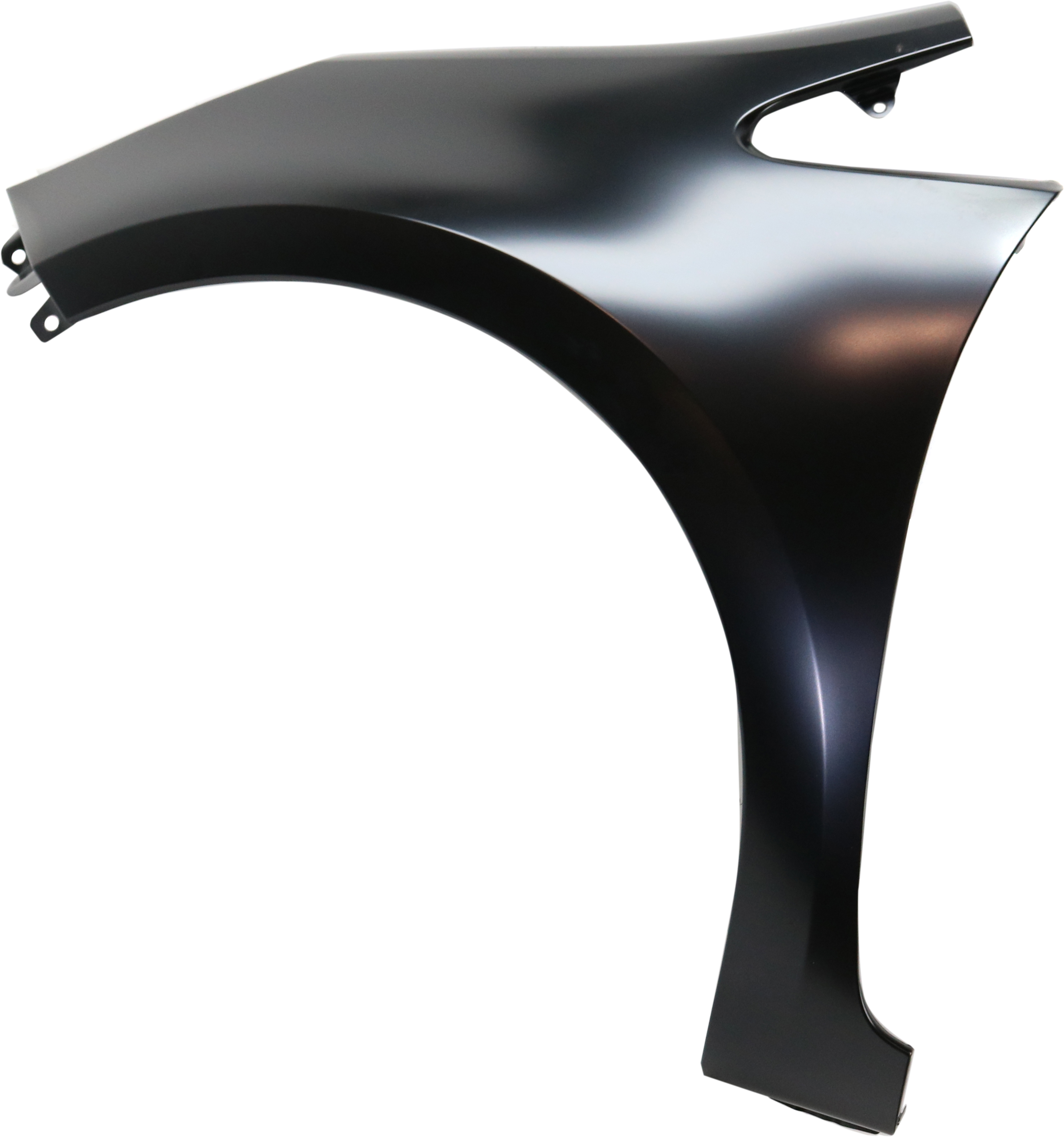AM RIO 12-17 FRONT FENDER LH Primed Hatchback Sedan Steel CAPA SKU REPK220124Q Partslink KI1240137C OEM 663111W100