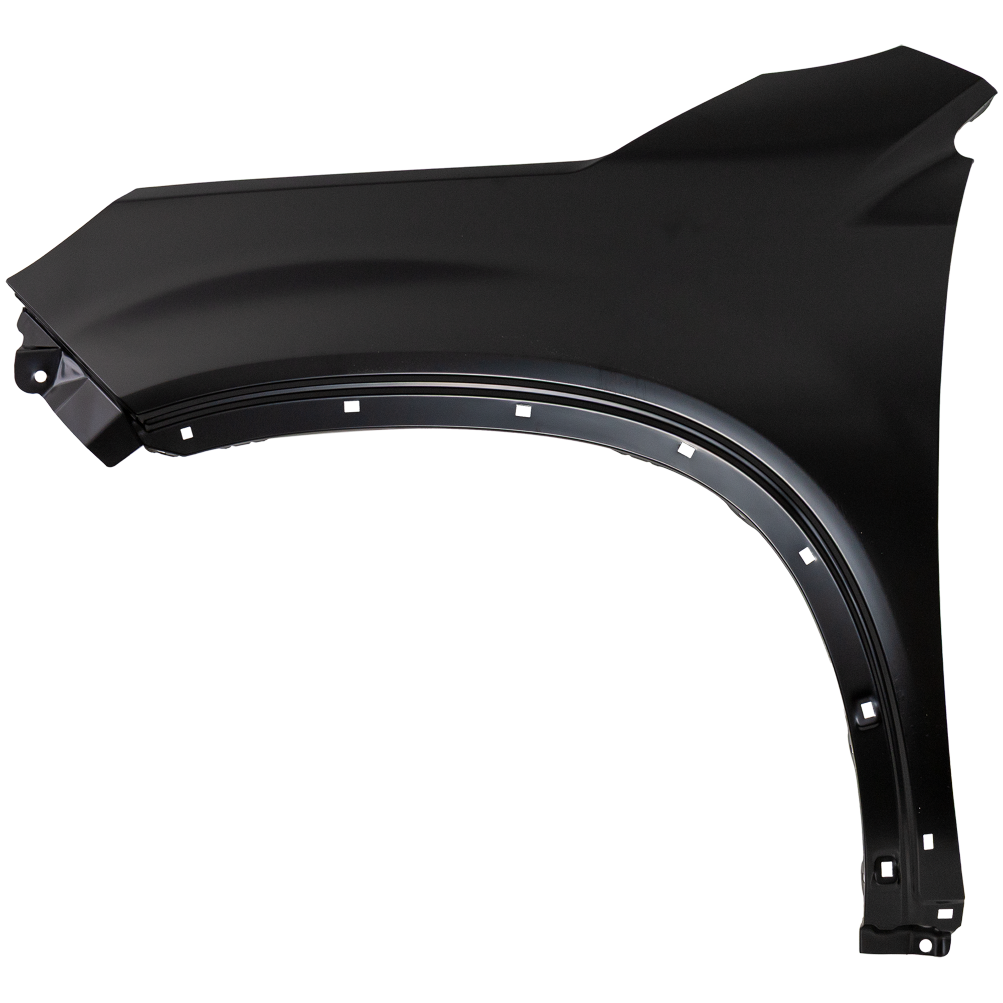 AM SORENTO 12-15 FRONT FENDER LH Primed Steel w Side Garnish Hole CAPA SKU REPK220130Q Partslink KI1240140C OEM 663111U021