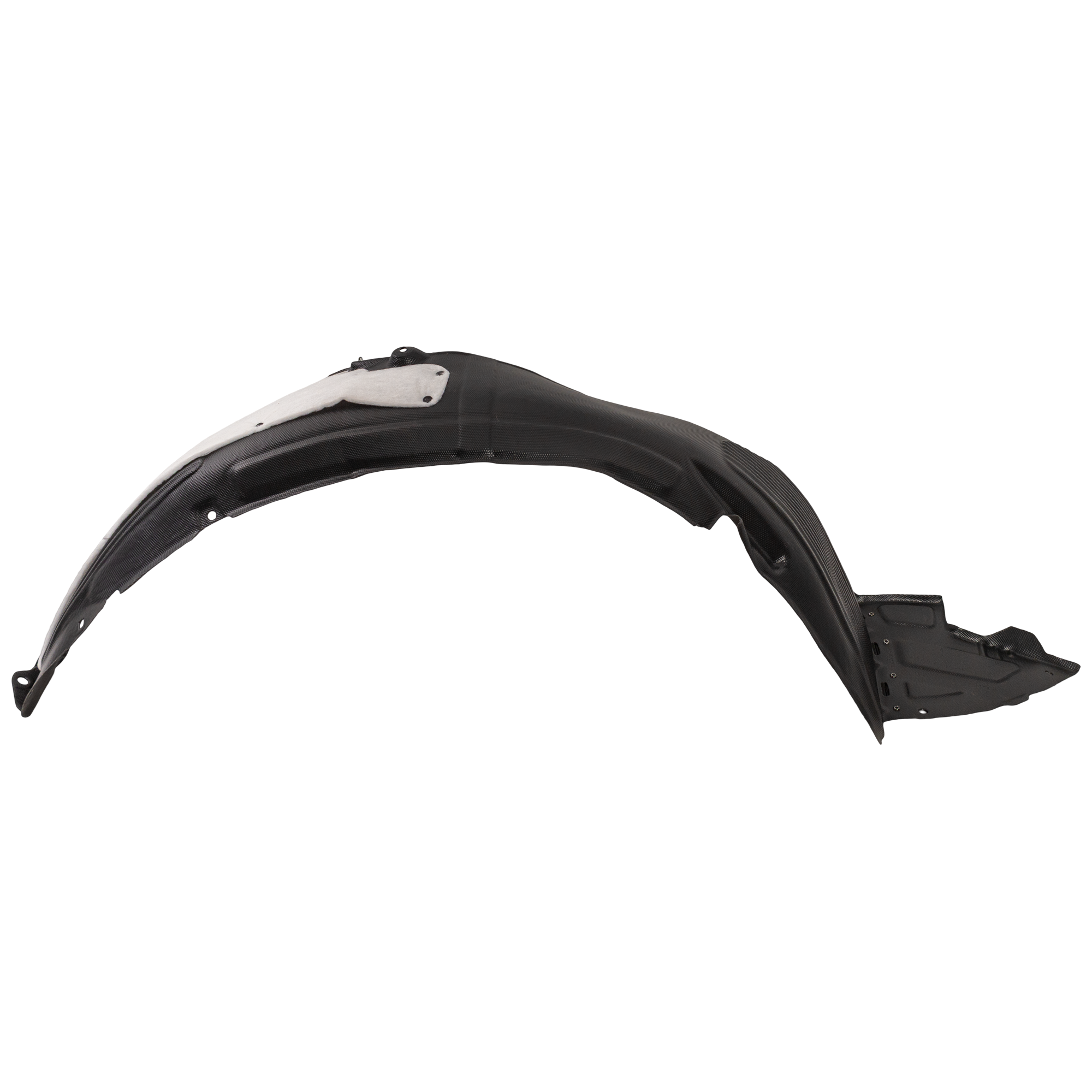 AM FORTE KOUP FORTE5-14-16 FRONT FENDER LINER RH Vacuum Form Forte5 SX Model SKU REPK222139 Partslink KI1249128 OEM 86812A7200