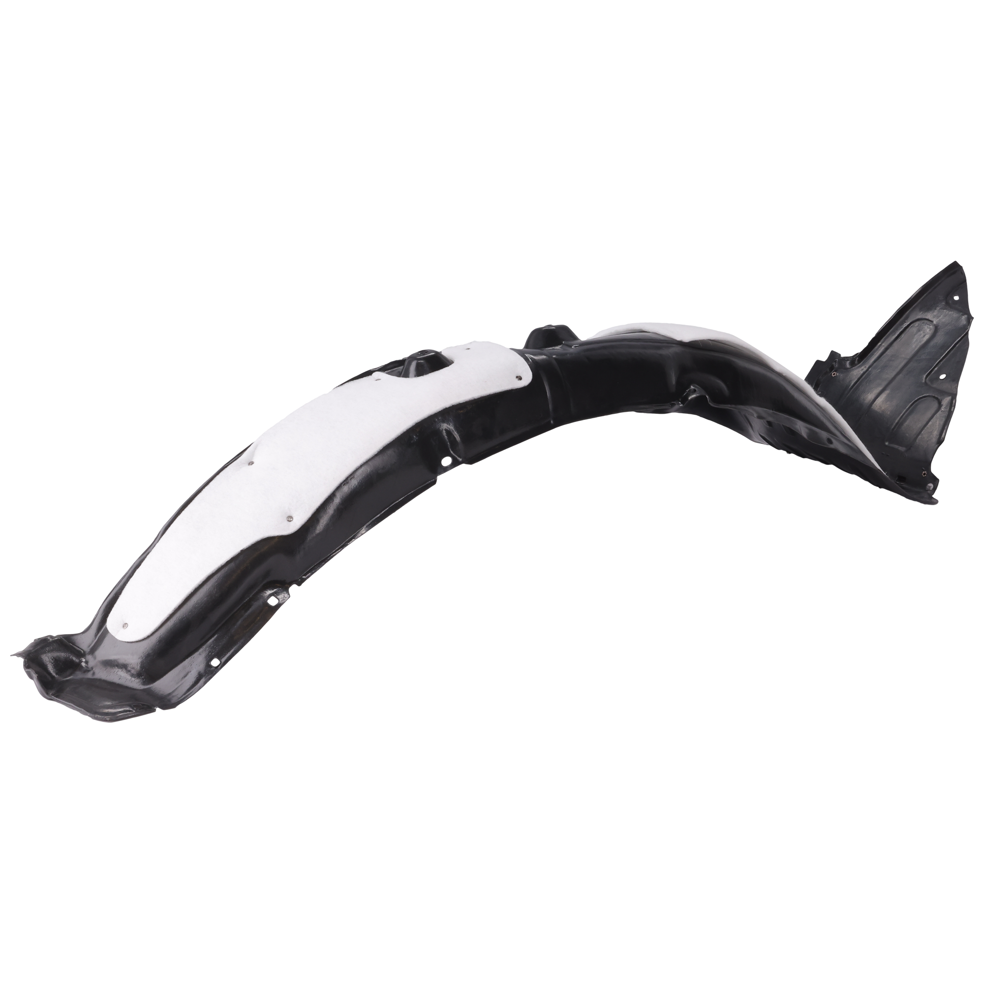 AM OPTIMA 14-15 FRONT FENDER LINER RH Exc. Hybrid Models USA Built Vehicle w Insulation Foam SKU REPK222149 Partslink KI1249131 OEM 868124C500