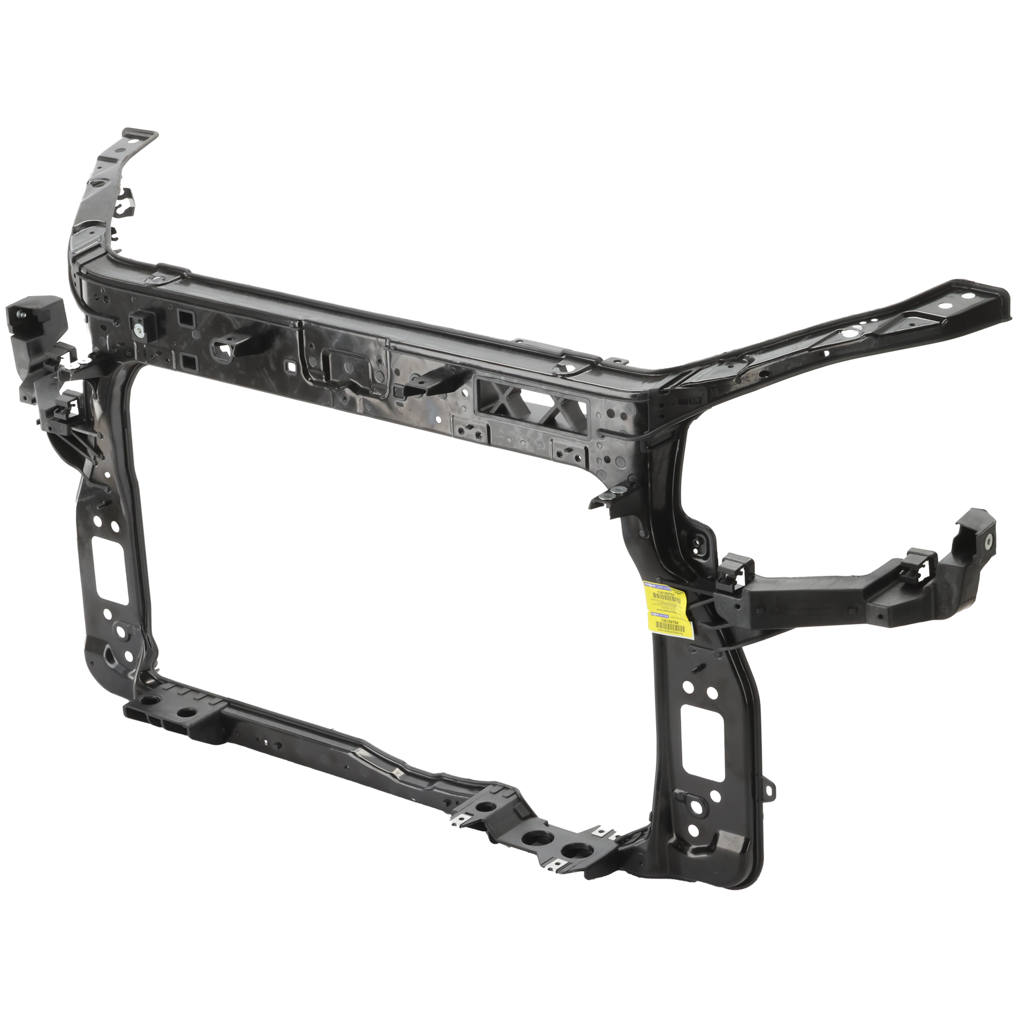 AM SOUL 12-13 RADIATOR SUPPORT Assembly Textured Plastic with Steel and Wrap Around Steel SKU REPK250112 Partslink KI1225160 OEM 641012K050