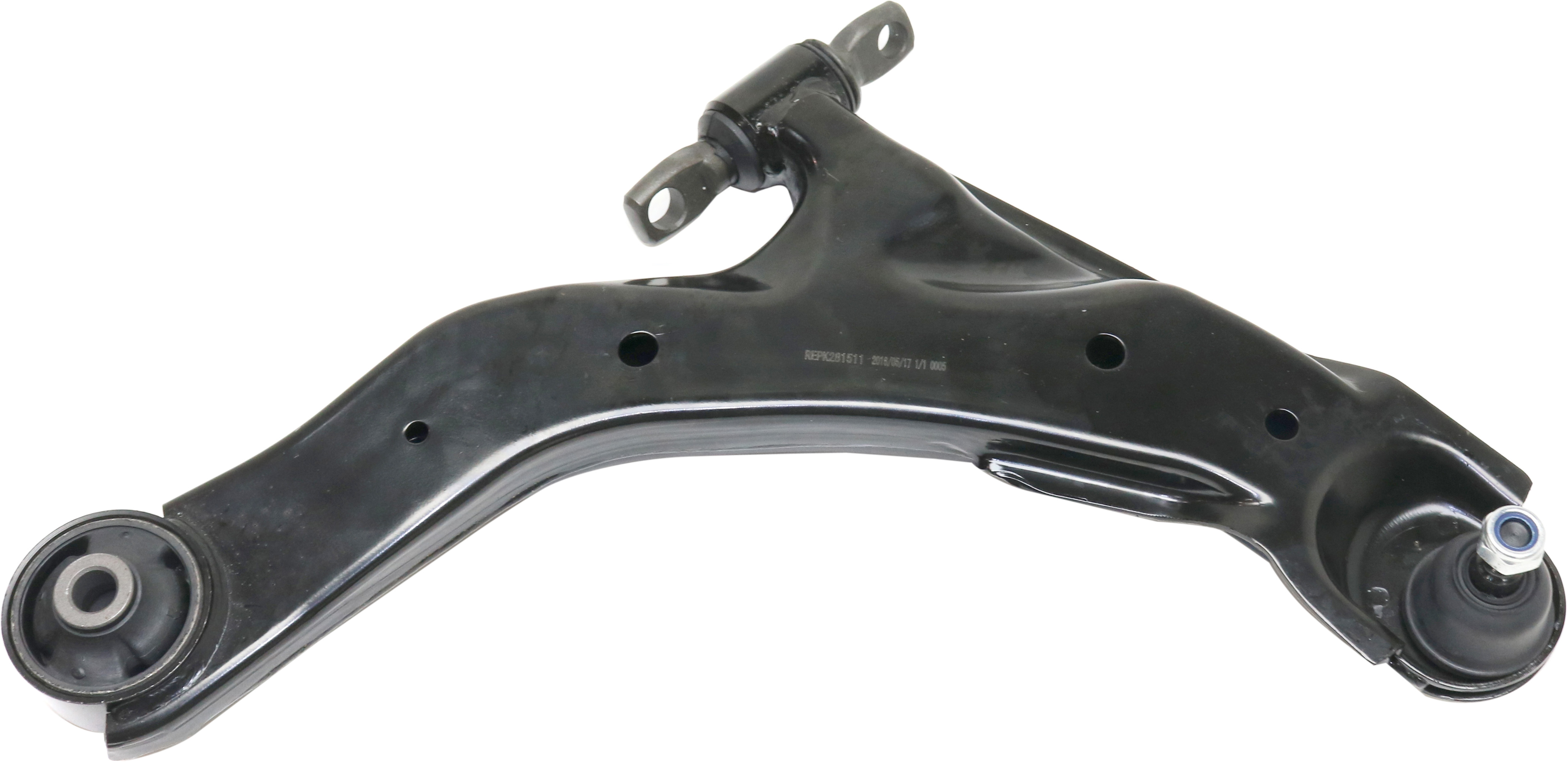 AM SPECTRA 04-09 SPECTRA5-05-09 FRONT CONTROL ARM RH Lower w ball joint and bushing SKU REPK281511 OEM 545012F001-545012F000