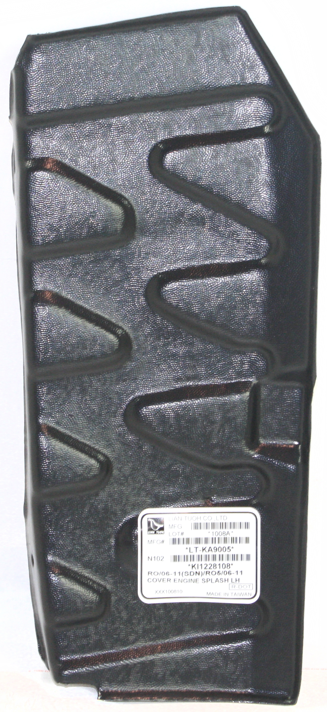 AM RIO RIO5-06-11 ENGINE SPLASH SHIELD Under Cover LH SKU REPK310105 Partslink KI1228108 OEM 291301G000