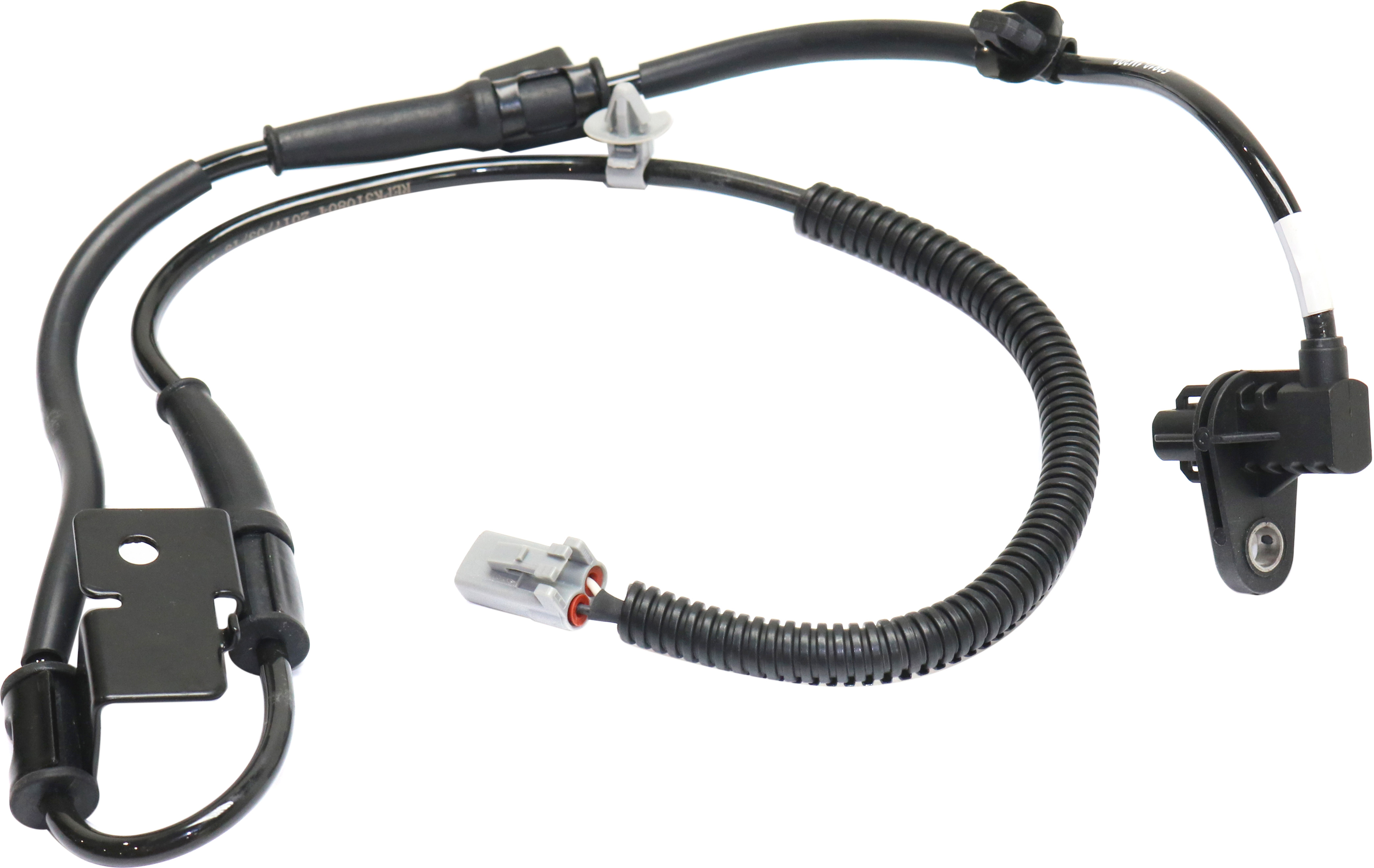 AM FORTE 10-13 FRONT ABS SPEED SENSOR LH 2 Male Terminals Blade Type SKU REPK310804 OEM 598101M300