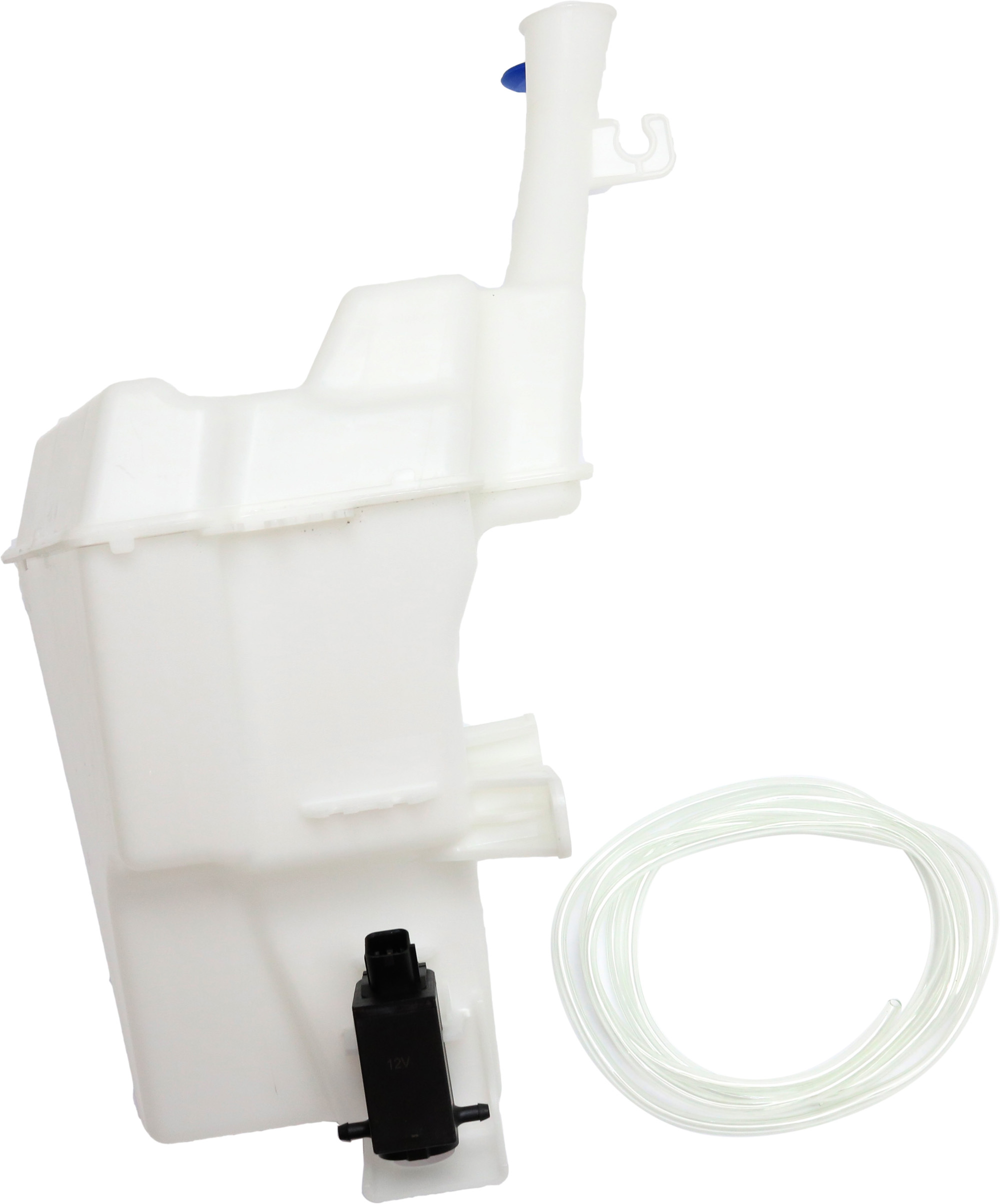AM RIO5-12-15 WASHER RESERVOIR Assy w Pump and Cap Hatchback SKU REPK370507 Partslink KI1288107 OEM 986101W000