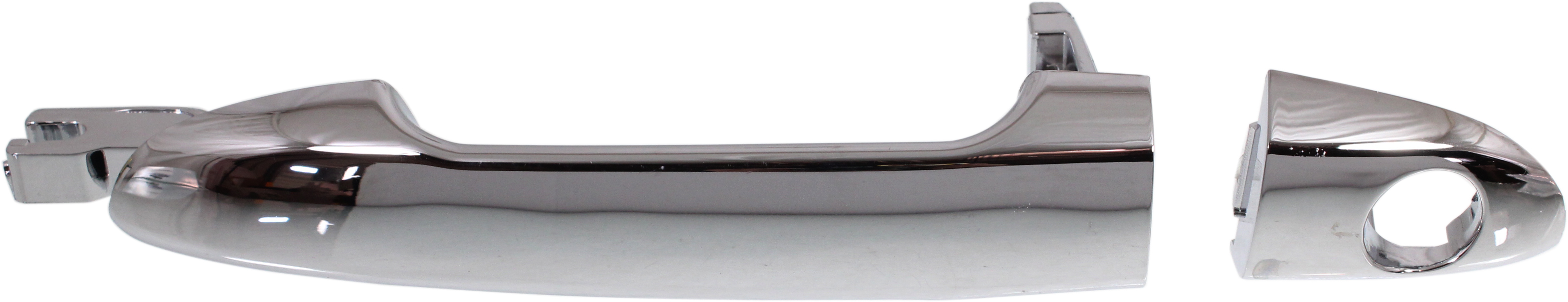 AM SPECTRA 04-09 FRONT EXTERIOR DOOR HANDLE LH All Chrome Handle+Cover w Keyhole New Body Style SKU REPK462130C Partslink KI1310121 KI1310118 OEM 826502F011-826702F000