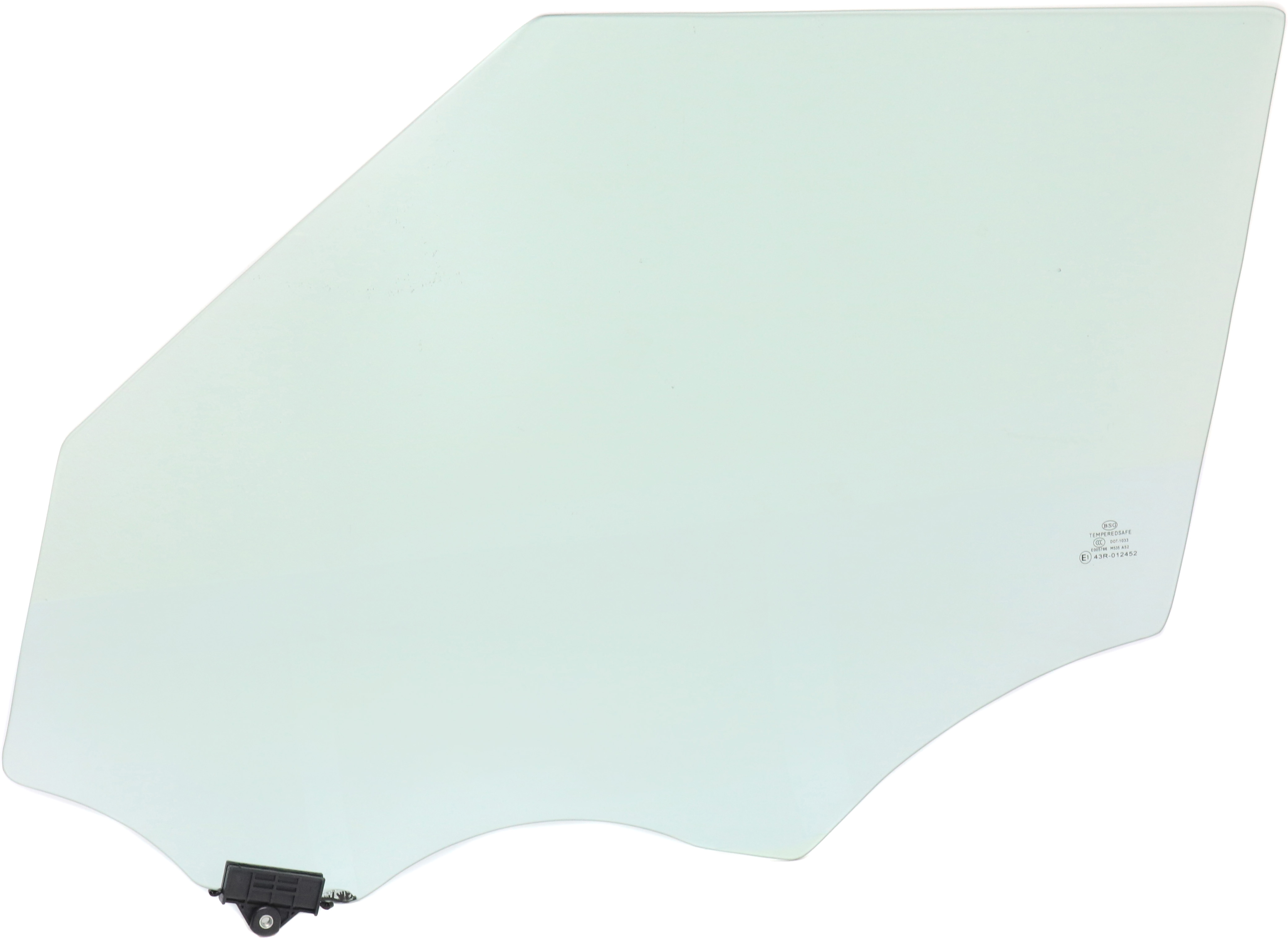 AM KIA SOUL 14-19 FRONT DOOR GLASS LH Green Tint SKU REPK480108 OEM 82410B2000 FD26075GTYN 82410B2