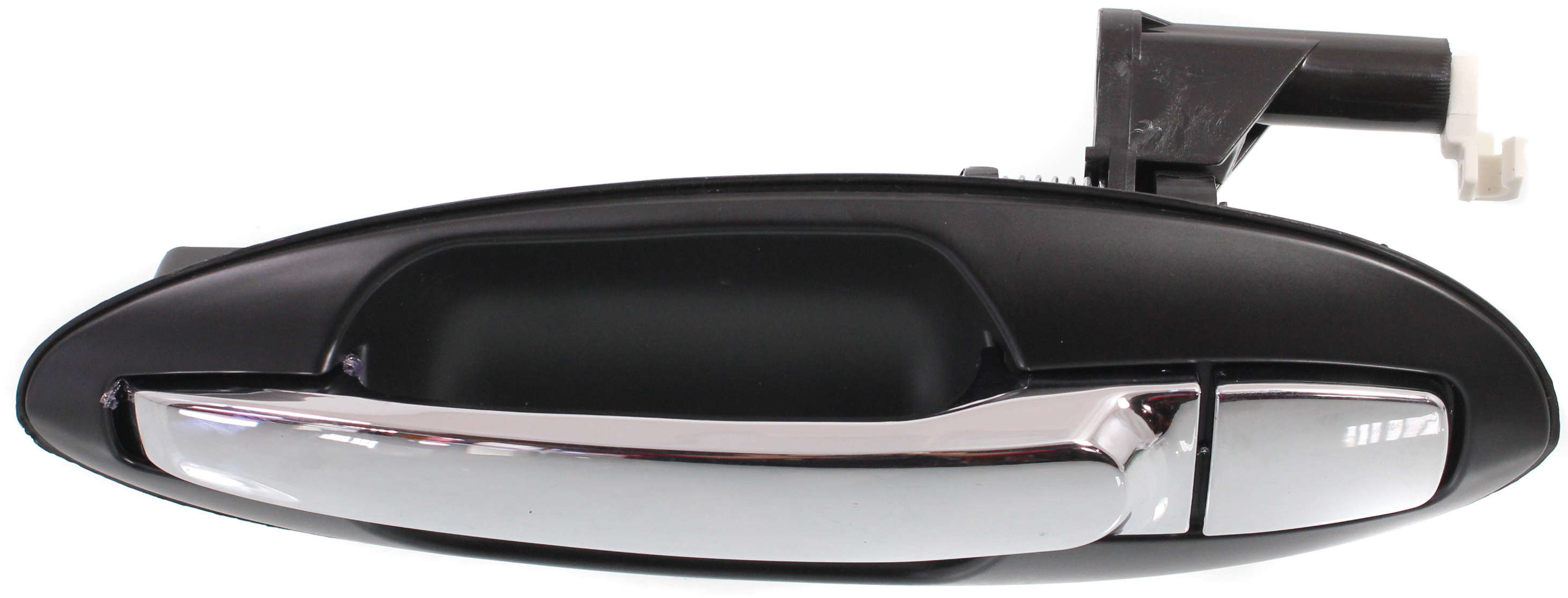 AM OPTIMA MAGENTIS 01-06 SONATA 02-05 REAR EXTERIOR DOOR HANDLE LH Chrome Black Old Body Style SKU REPK491322 Partslink KI1520111 OEM 836603C021XX 836503C021XX