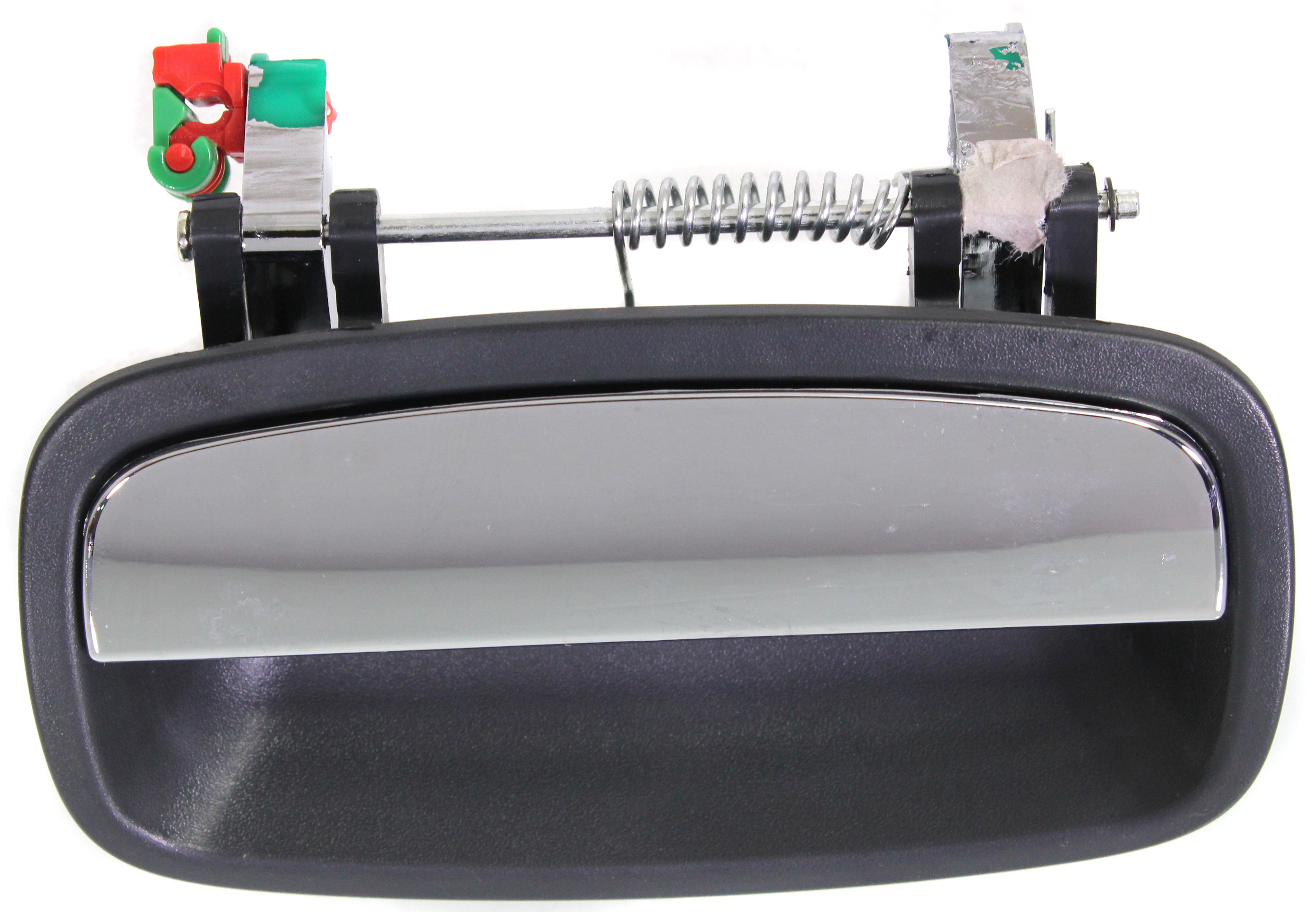 AM SPORTAGE 95-02 REAR EXTERIOR DOOR HANDLE RH Chrome Lever + Black Textured Housing SKU REPK491341 Partslink KI1521117 OEM 0K02472410