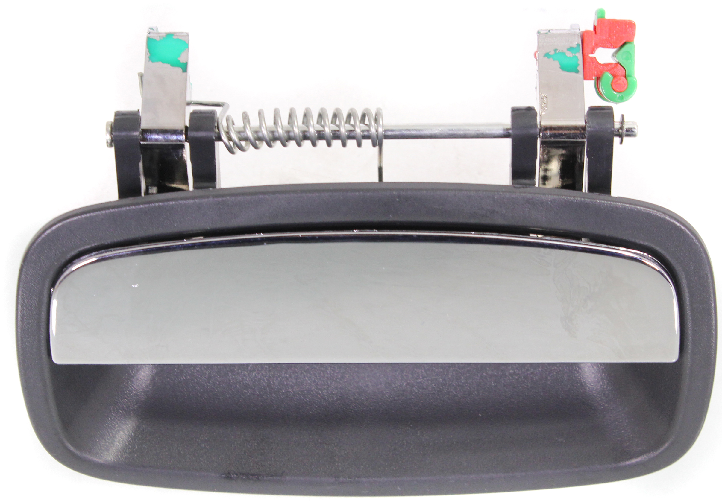 AM SPORTAGE 95-02 REAR EXTERIOR DOOR HANDLE LH Chrome Lever + Black Textured Housing SKU REPK491342 Partslink KI1520117 OEM 0K02473410