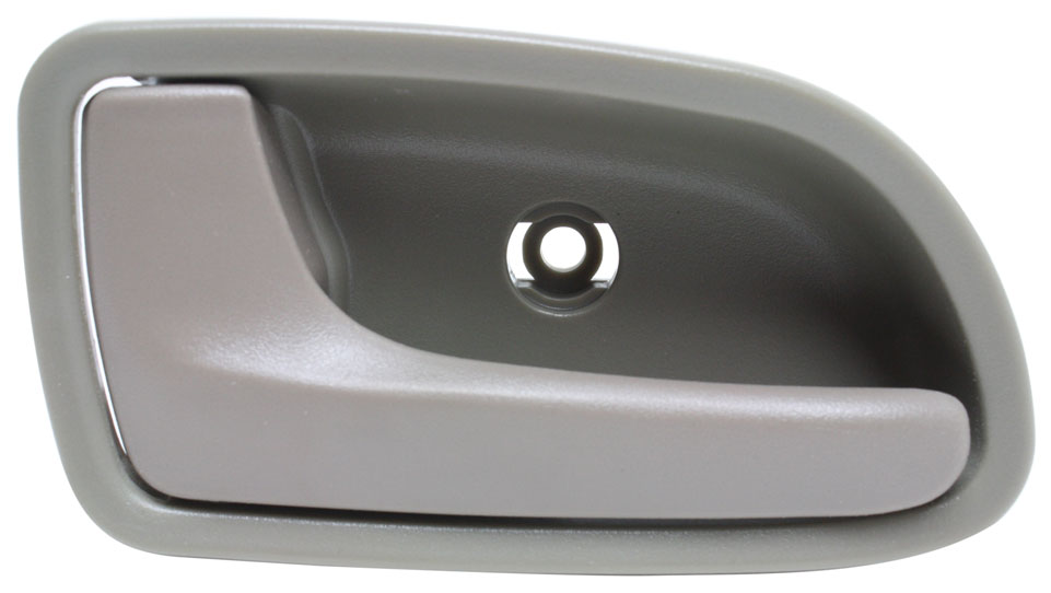 AM RIO 03-05 REAR INTERIOR DOOR HANDLE LH Beige Sedan Wagon SKU REPK491348 Partslink KI1552103 OEM 83610FD100BT