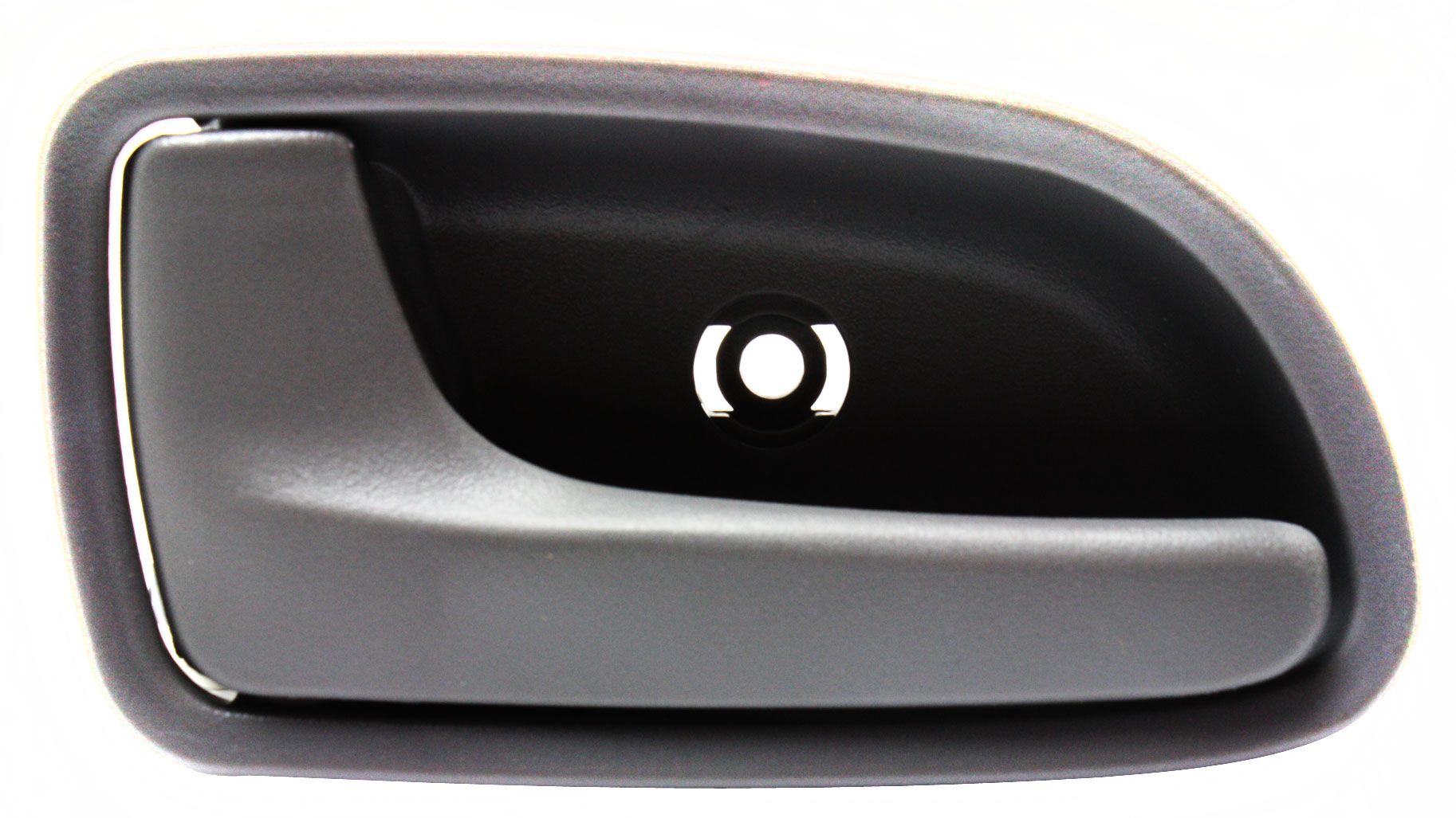 AM RIO 03-05 REAR INTERIOR DOOR HANDLE LH Gray Sedan Wagon SKU REPK491350 Partslink KI1552102 OEM 83610FD00008
