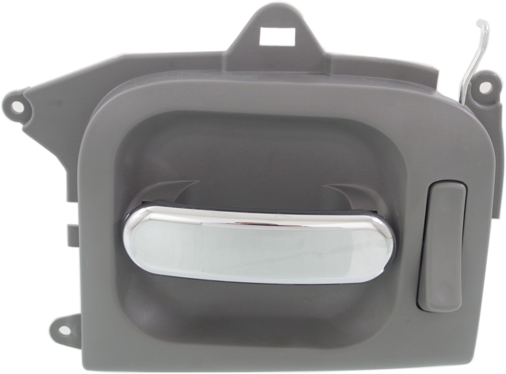 AM SEDONA 02-05 REAR INTERIOR DOOR HANDLE LH Side Sliding Door Chrme Lvr+Gray Hsg. Plastic SKU REPK491376 OEM 0K53A7333044CHR