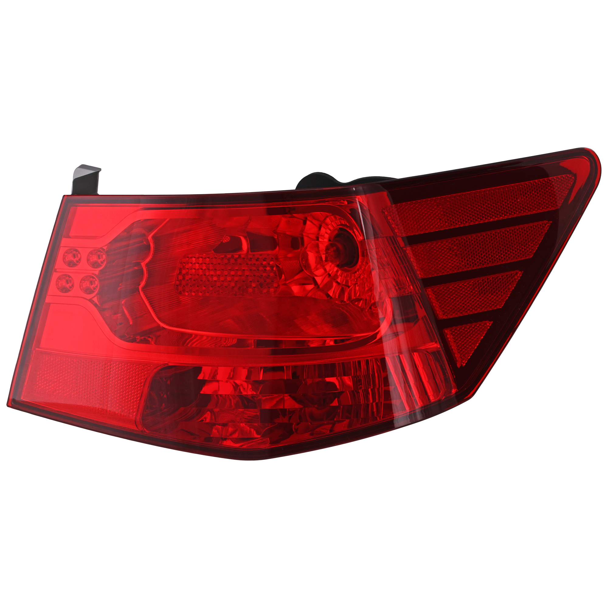 AM FORTE 10-13 TAIL LAMP RH Outer Assembly Halogen Sedan SKU REPK730115 Partslink KI2805101 OEM 924021M010