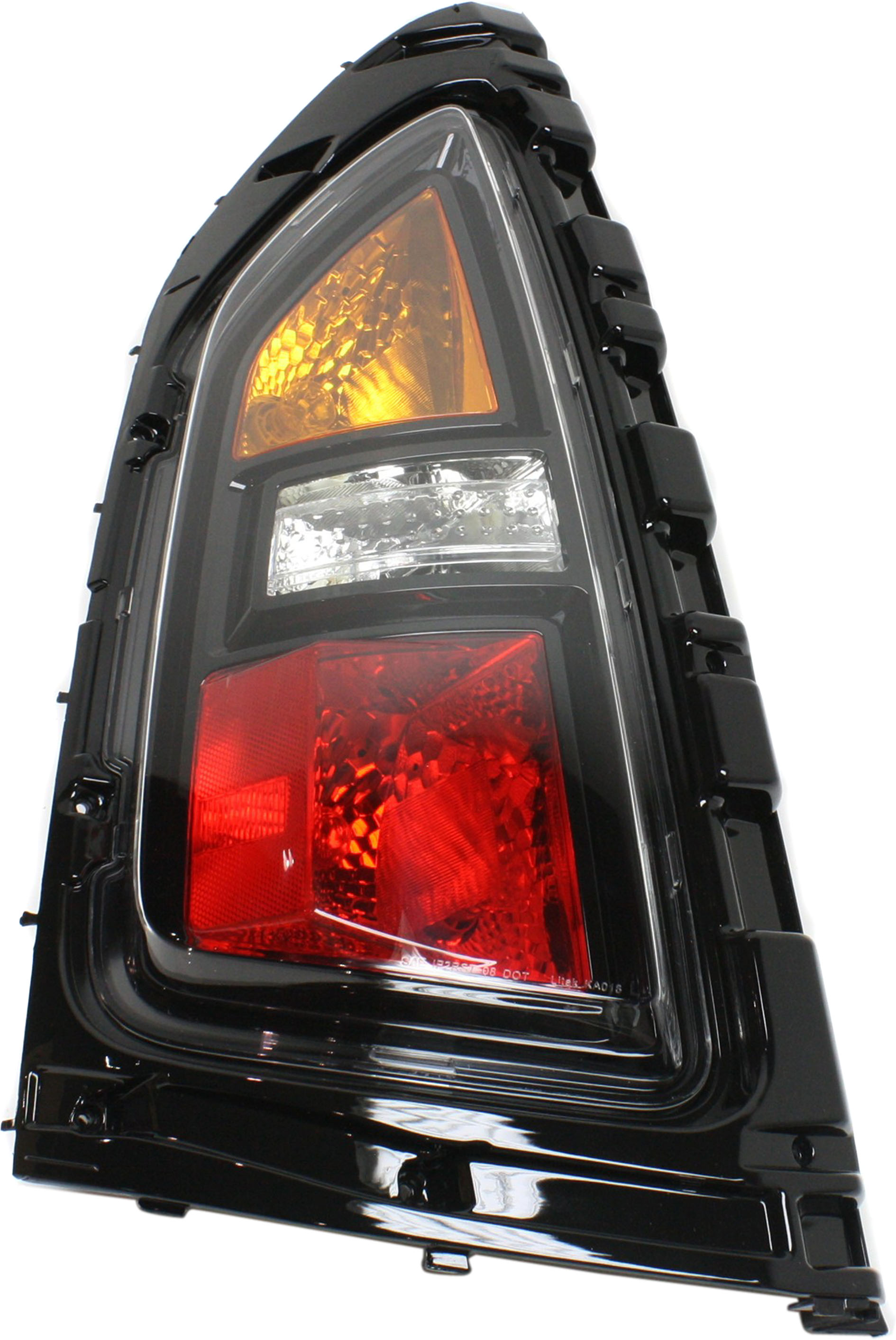 AM SOUL 10-11 TAIL LAMP LH Assembly w Red Clear Amber Lens SKU REPK730128 Partslink KI2800139 OEM 924102K000