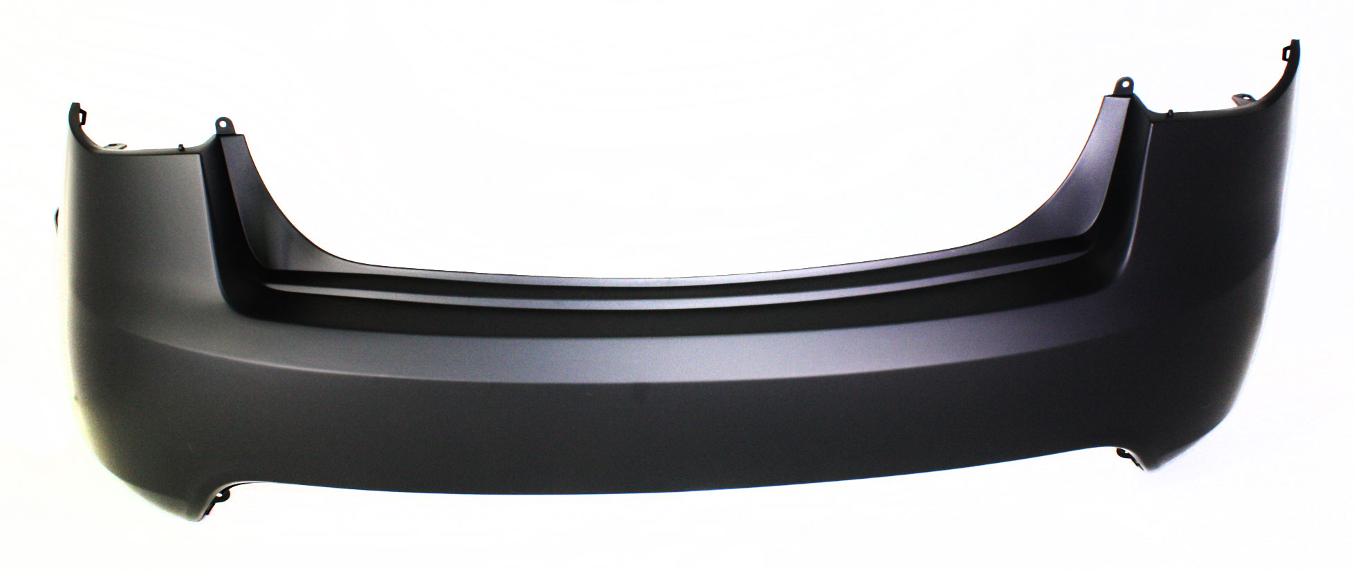 AM FORTE 10-13 REAR BUMPER COVER Upper Primed Sedan SKU REPK760105P Partslink KI1100145 OEM 866111M000