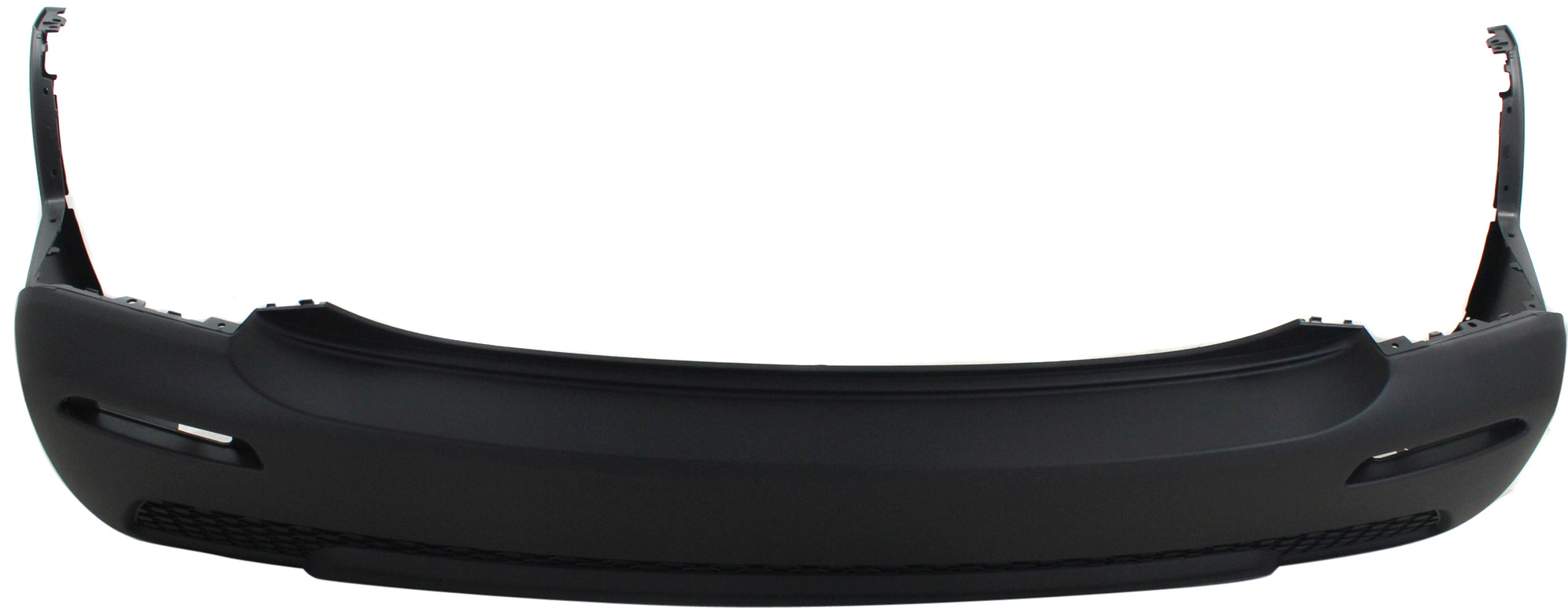 AM SORENTO 11-13 REAR BUMPER COVER Textured Black w o Sport Pkg w o Park Assist Snsr Holes CAPA SKU REPK760111Q Partslink KI1100155C OEM 866111U000