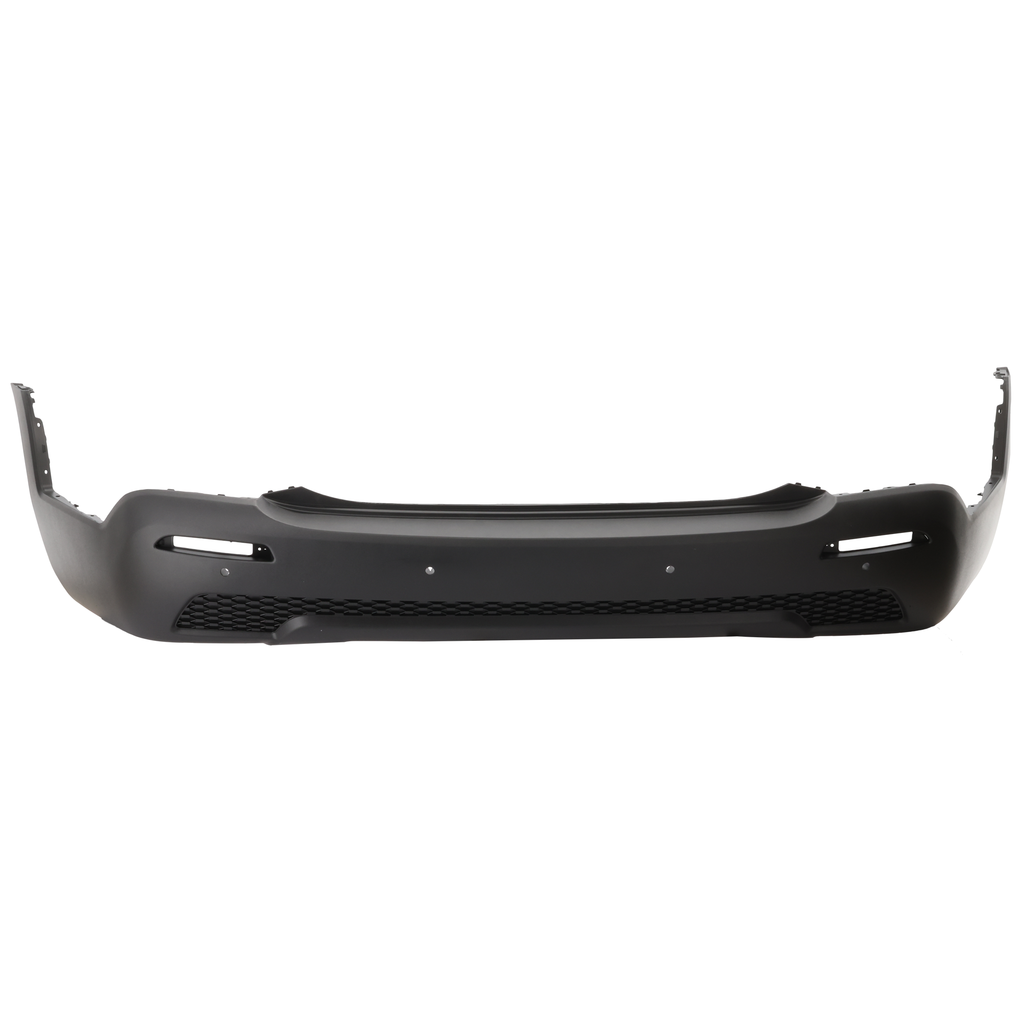 AM SORENTO 11-13 REAR BUMPER COVER Textured Black w o Sport Pkg w Park Assist Snsr Holes CAPA SKU REPK760112Q Partslink KI1100154C OEM 866101U010