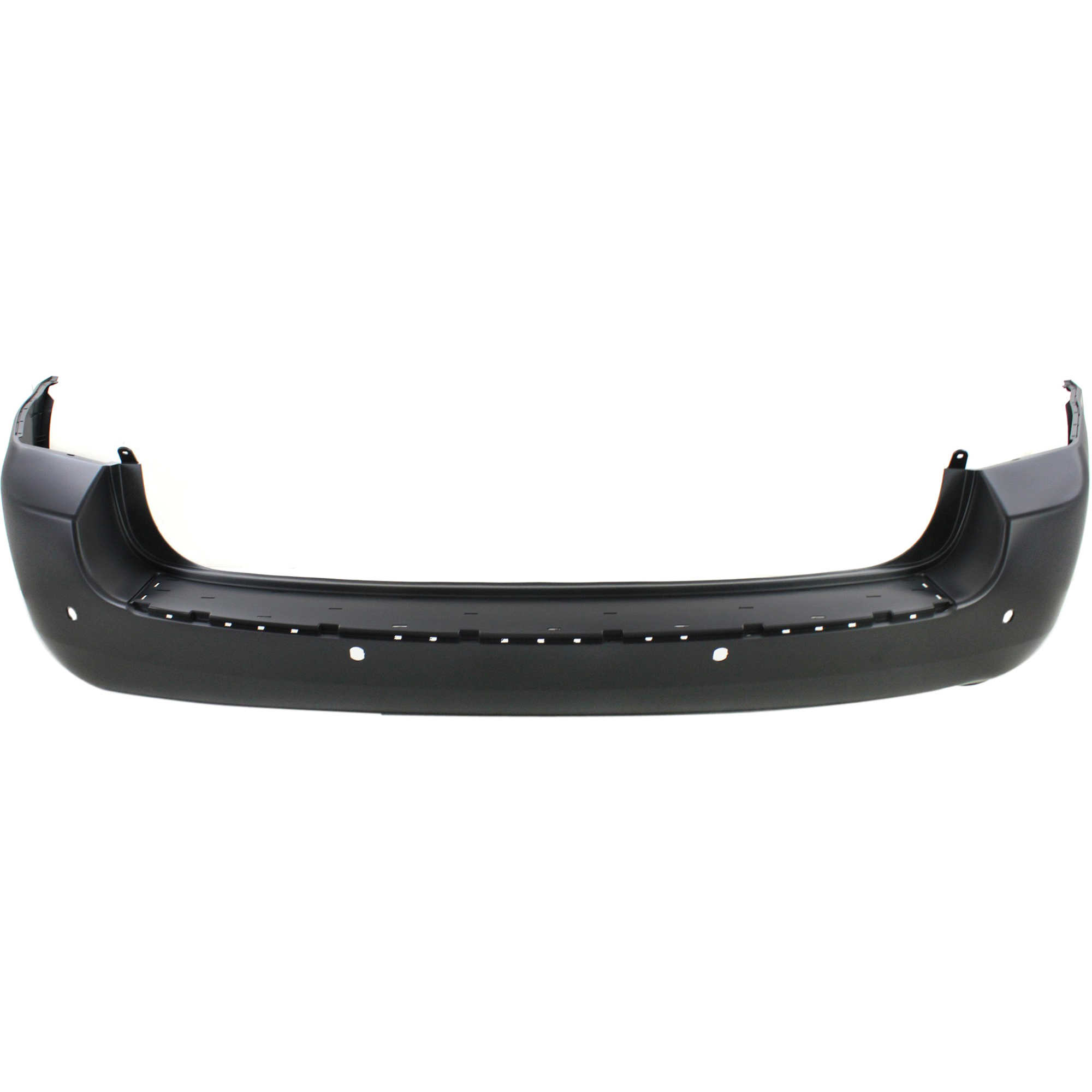 AM SEDONA 06-08 REAR BUMPER COVER Primed Exc. Base Model w Back up Sensor w 4 Sensor Holes SKU REPK760114P Partslink KI1100132 OEM 866114D011