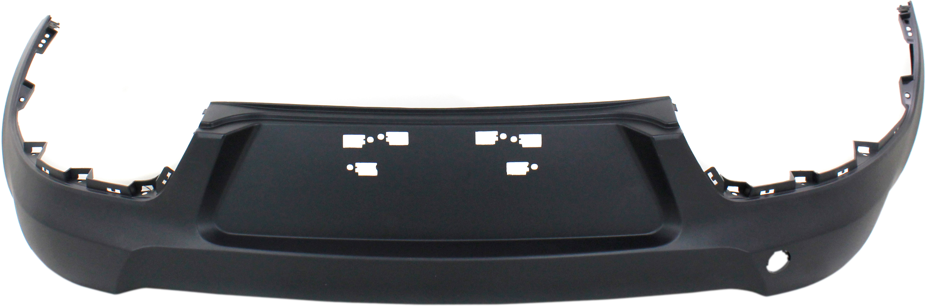 AM SPORTAGE 11-13 REAR BUMPER COVER Textured 2.4L Eng w o Parking Aid Sensor Holes CAPA SKU REPK760117Q Partslink KI1100157C OEM 866113W031