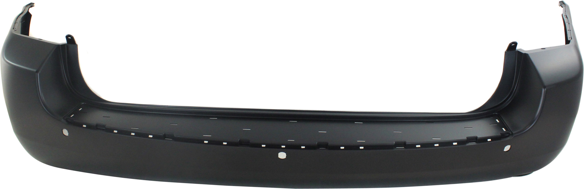 AM SEDONA 06-14 REAR BUMPER COVER Primed Exc. Base Model w Back up Sensor w 3 Sensor Holes SKU REPK760118P Partslink KI1100163 OEM 866114D012