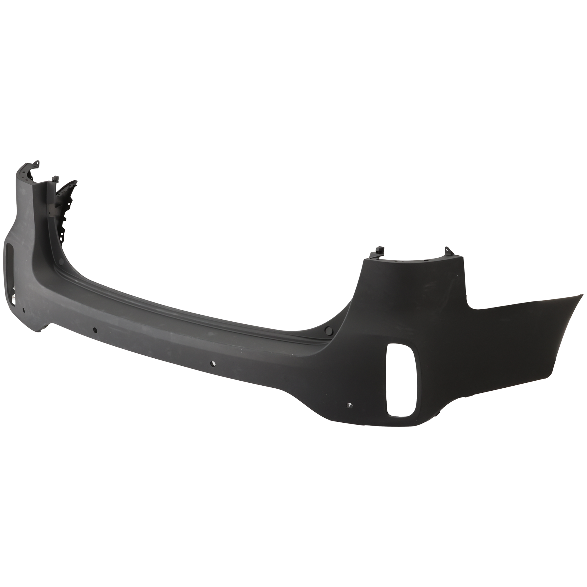 AM SORENTO 14-15 REAR BUMPER COVER Upper Primed w or w o Sport Pkg w Park Assist Snsr Holes CAPA SKU REPK760129PQ Partslink KI1114101C OEM 866101U510