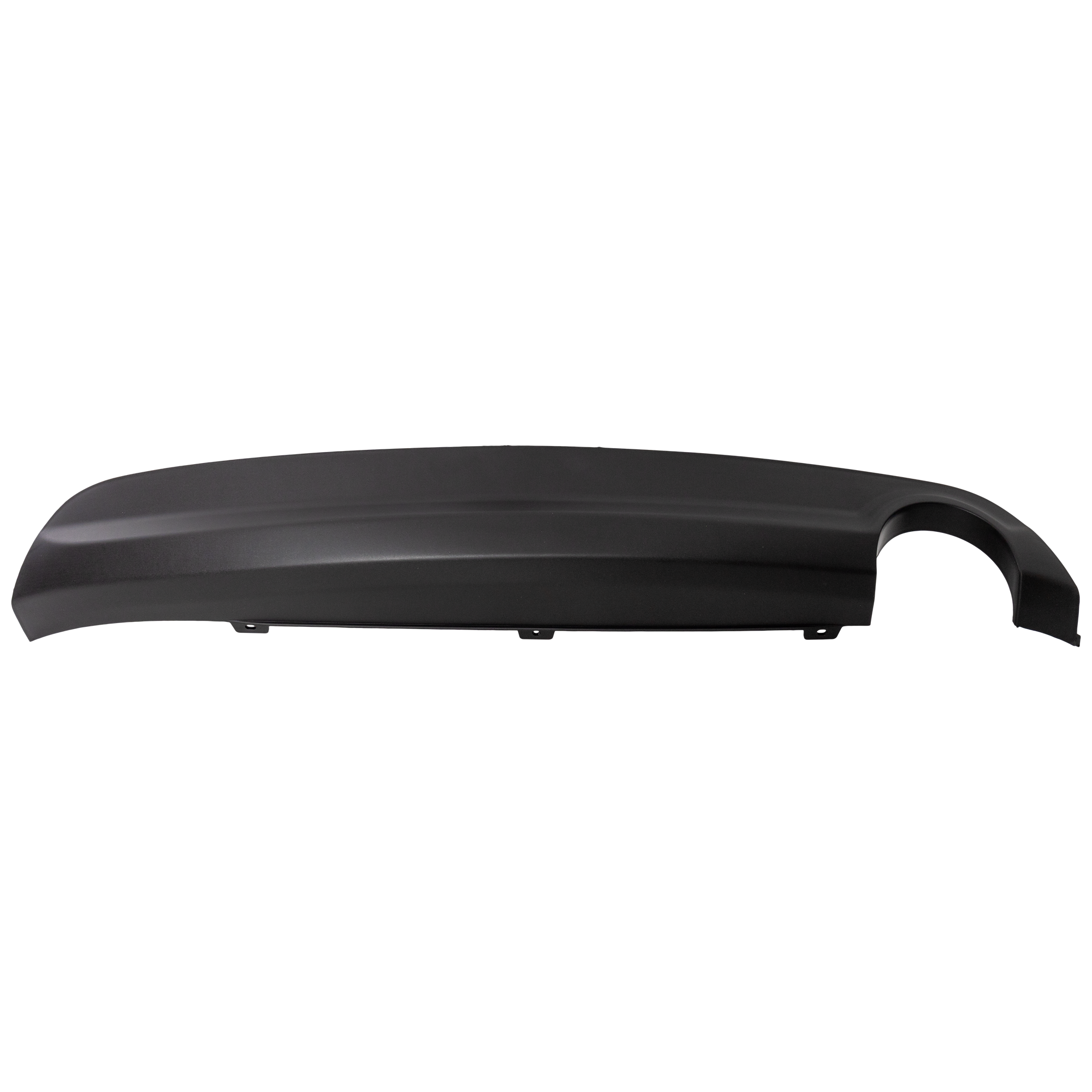 AM FORTE 10-13 REAR BUMPER COVER Lower Primed w Exhaust Hole Sedan SKU REPK760138P Partslink KI1115101 OEM 866951M010 PFM