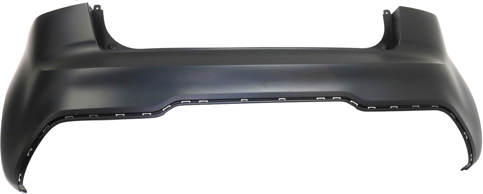 AM RIO 12-15 REAR BUMPER COVER Primed Hatchback SKU REPK760144P Partslink KI1100166 OEM 866111W200
