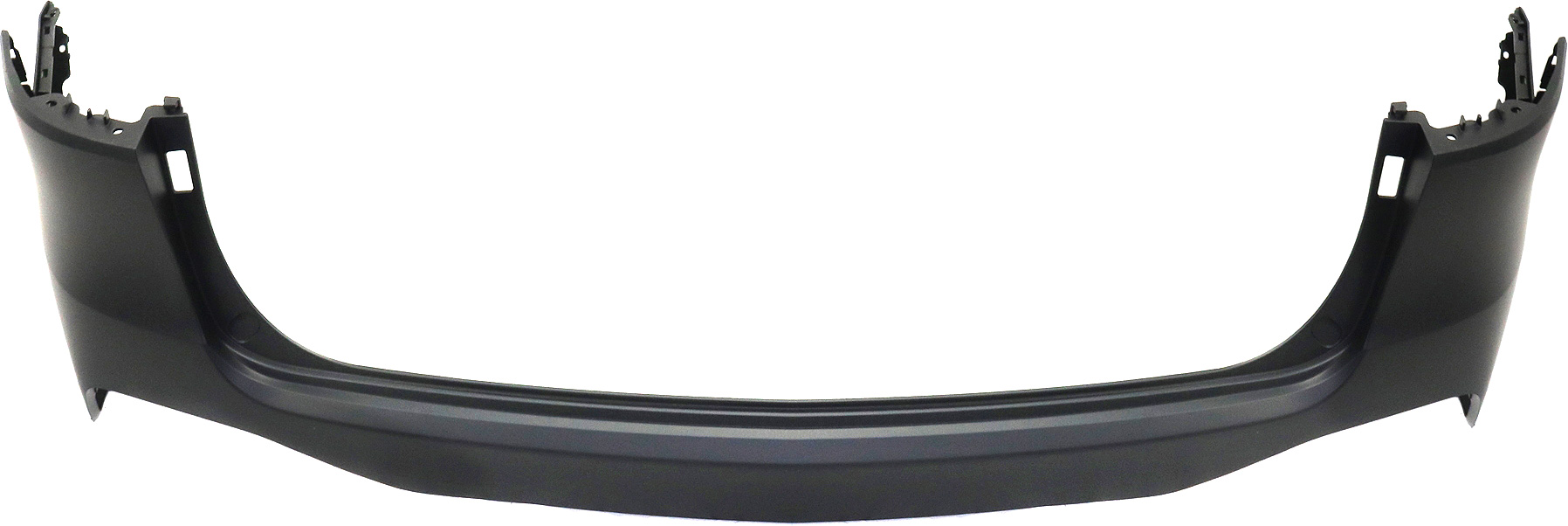 AM SORENTO 16-18 REAR BUMPER COVER Upper Primed w o Park Assist Sensor Holes EX L LX Models CAPA SKU REPK760145PQ Partslink KI1114103C OEM 86611C6000