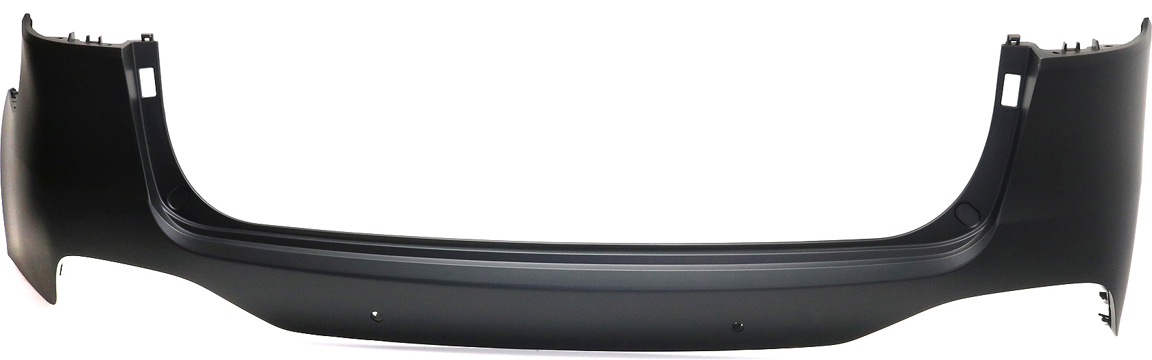 AM SORENTO 16-18 REAR BUMPER COVER Upper Primed w Park Assist Sensor Holes EX L LX Models SKU REPK760147P Partslink KI1114104 OEM 86650C6000