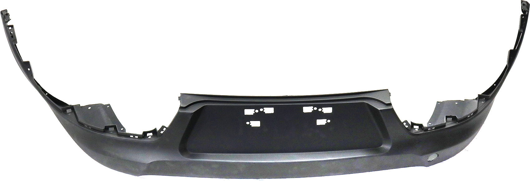 AM SPORTAGE 14-16 REAR BUMPER COVER Textured 2.4L Eng w o Parking Aid Snsr Holes CAPA SKU REPK760147Q Partslink KI1100190C OEM 866123W540