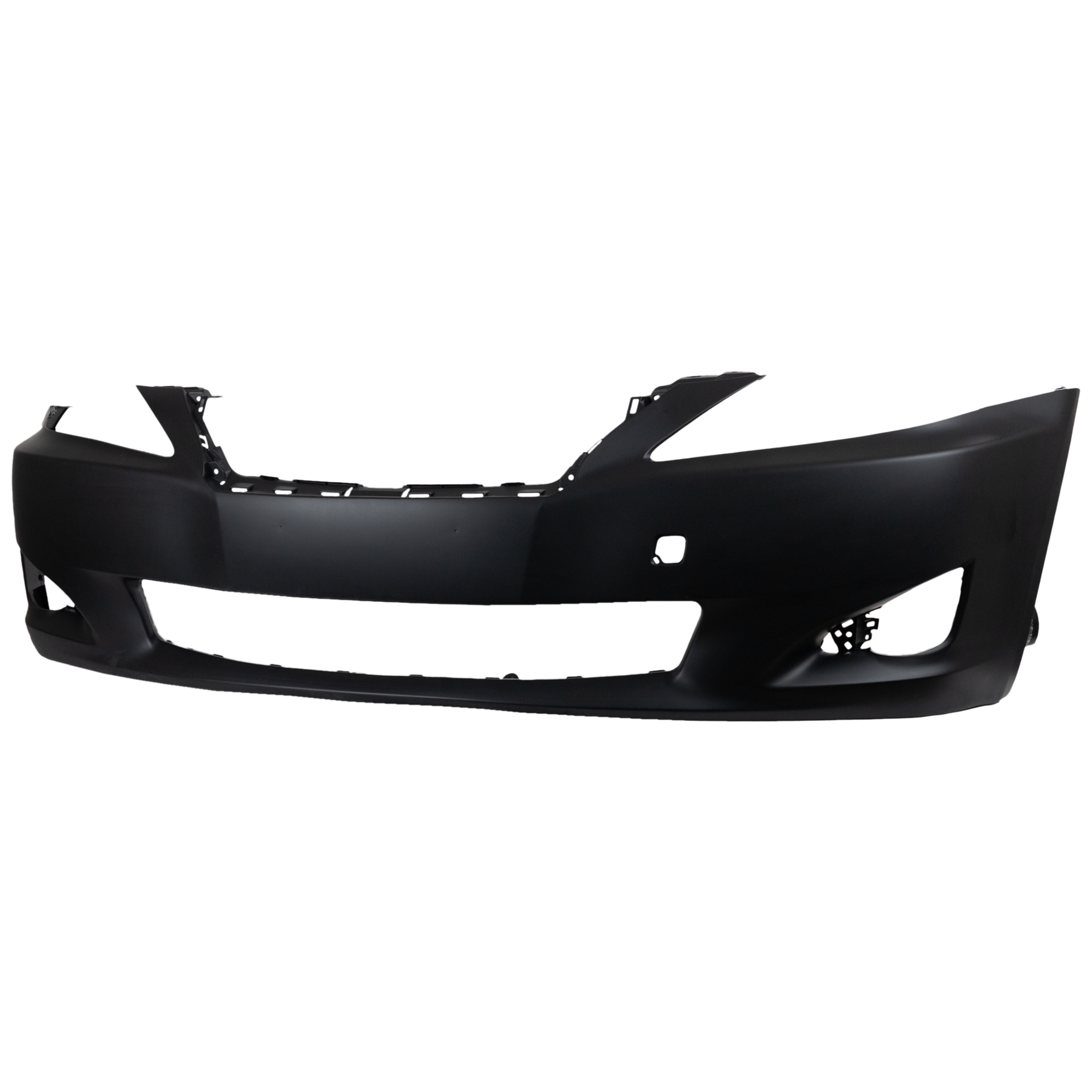 AM IS250 IS350-09-10 FRONT BUMPER COVER Prmd Exc. C Model w o Headlight Washer Holes Pre Collision System and PAS Holes CAPA SKU REPL010309PQ Partslink LX1000188C OEM 5211953945