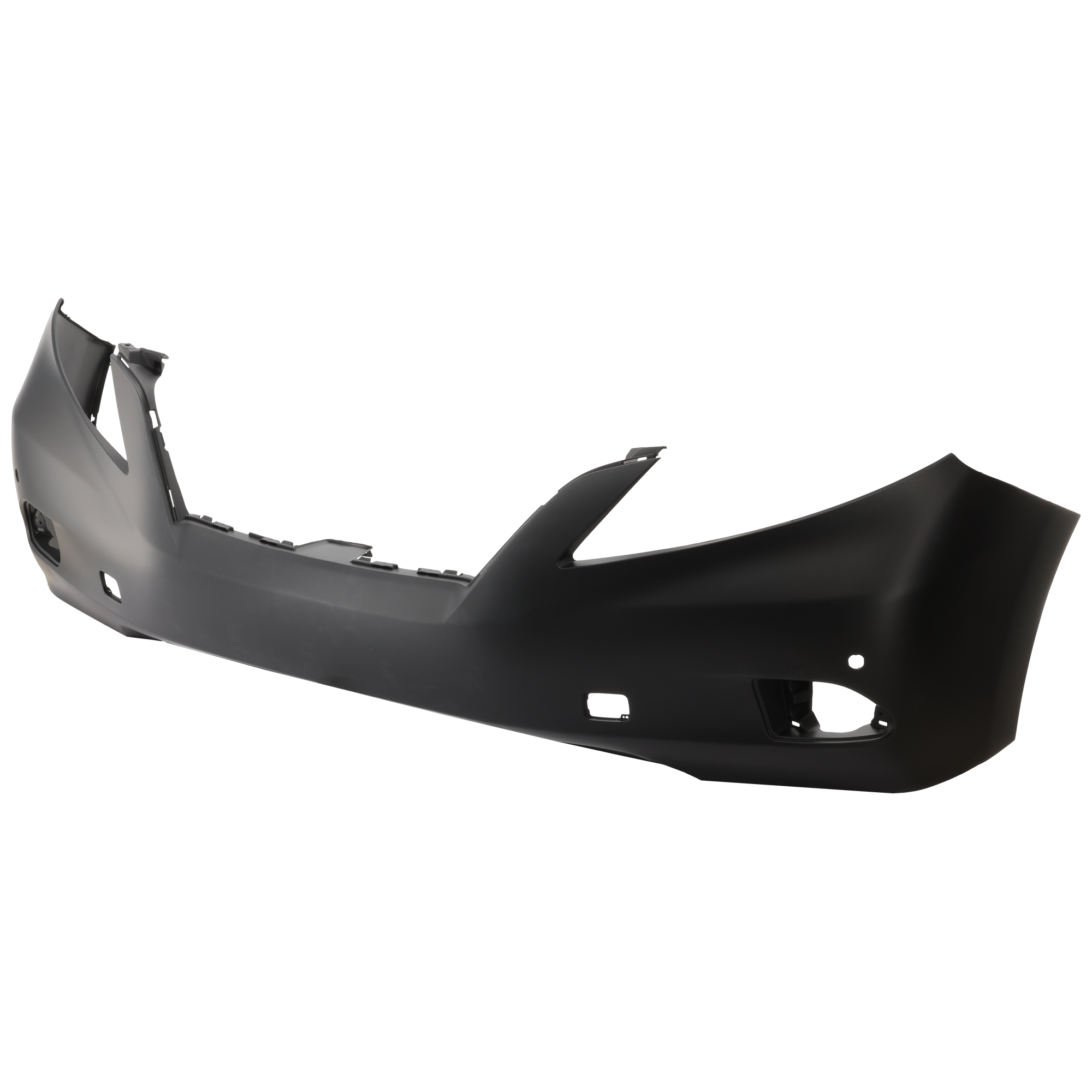 AM RX350-10-12 FRONT BUMPER COVER Primed w o Premium Pkg Canada Built Vehicle w Park Assist Sensor Holes SKU REPL010312P Partslink LX1000191 OEM 521190E907