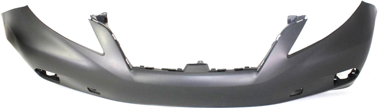 AM RX350-10-12 FRONT BUMPER COVER Primed w o Premium Pkg Canada Built Vehicle w o Park Assist Sensor Holes CAPA SKU REPL010313PQ Partslink LX1000190C OEM 521190E906