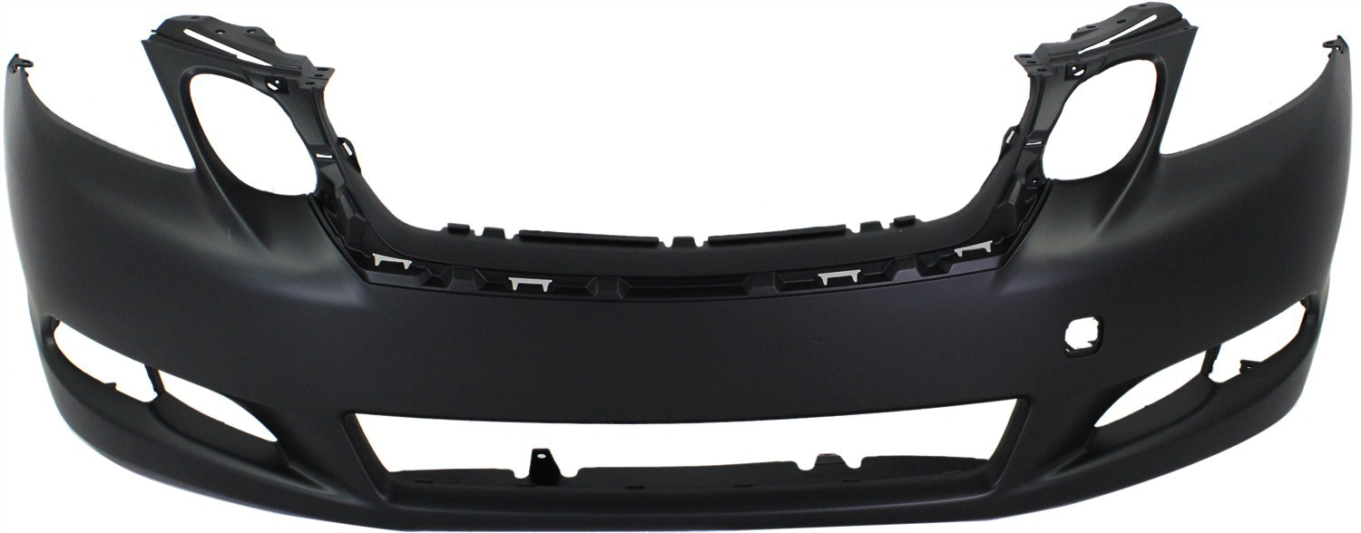 AM GS350-08-11 FRONT BUMPER COVER Primed w o HLW Holes w o Park Assist Sensor Holes SKU REPL010339P Partslink LX1000174 OEM 5211930979