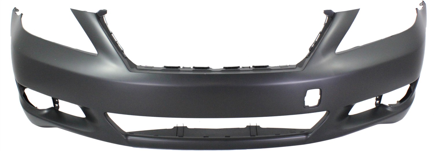 AM LS460-10-12 FRONT BUMPER COVER Primed w o Sport Appearance Pkg w o Park Assist Snsr Holes SKU REPL010345P Partslink LX1000204 OEM 5211950997