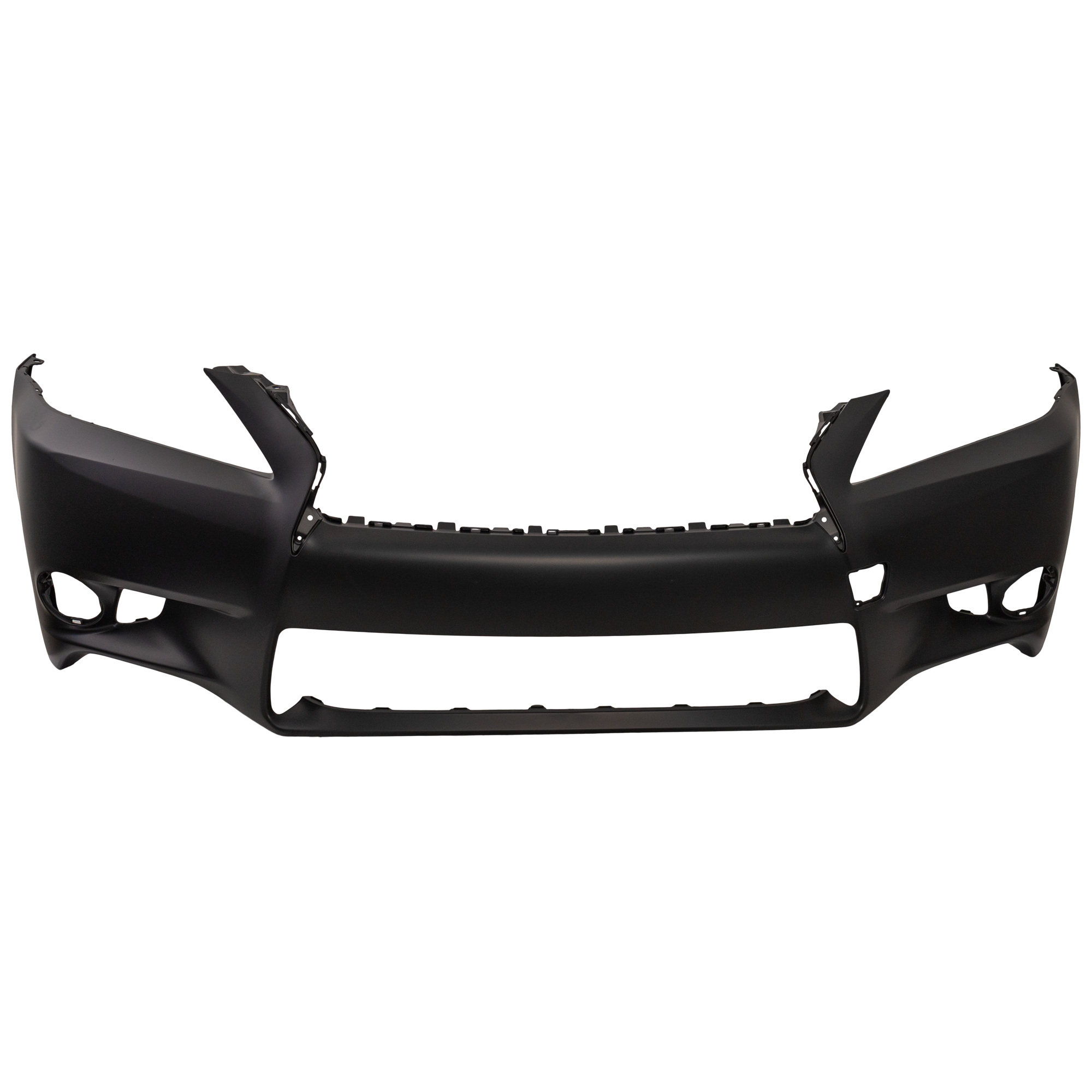 AM GS350 GS450H 13-15 FRONT BUMPER COVER Primed w o F Sport Pkg w o Headlight Washer and Parking Aid Sensor Holes SKU REPL010351P Partslink LX1000228 OEM 521193A915