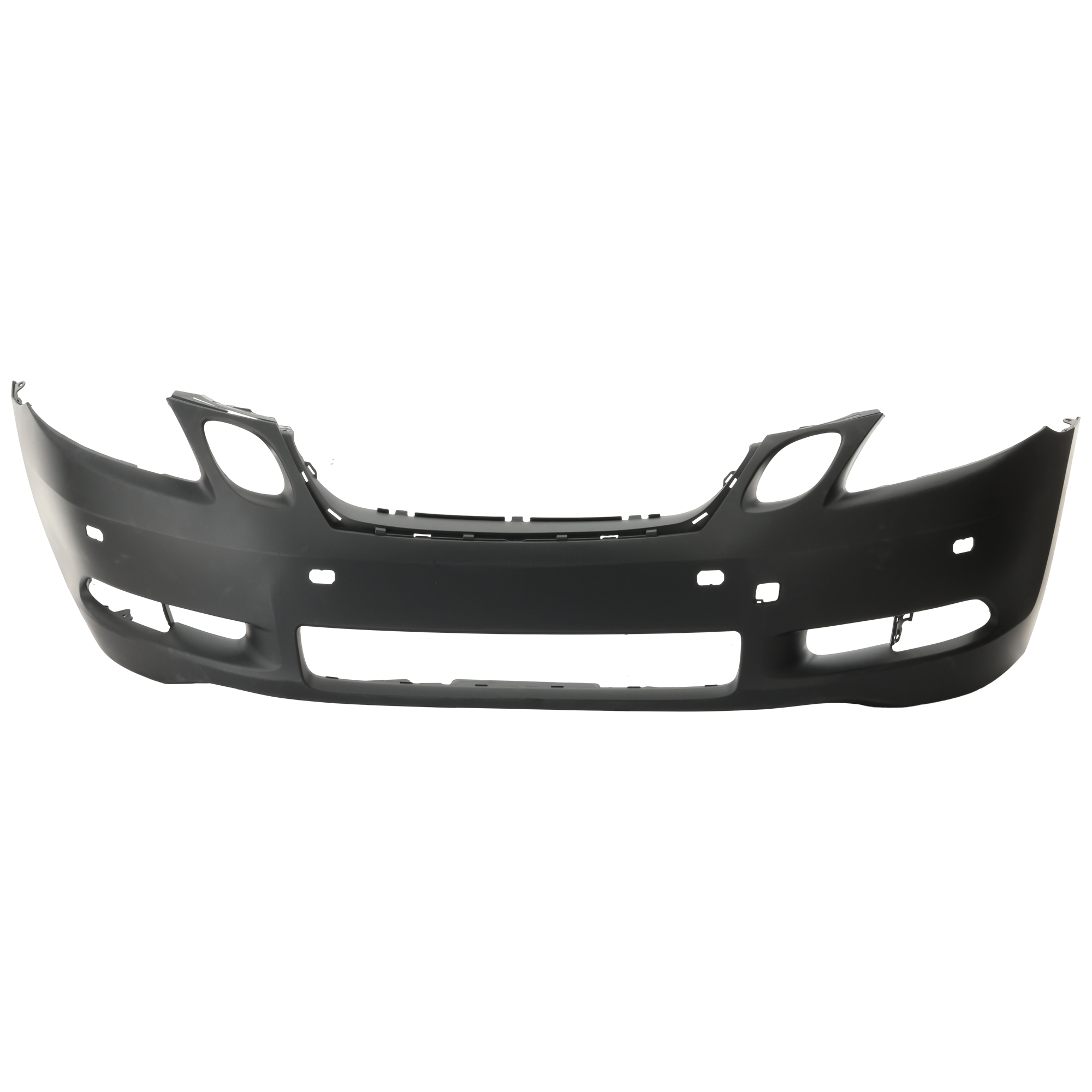 AM GS430-06-07 FRONT BUMPER COVER Primed w HLW Holes w Park Assist Sensor Holes SKU REPL010357P Partslink LX1000151 OEM 5211930968