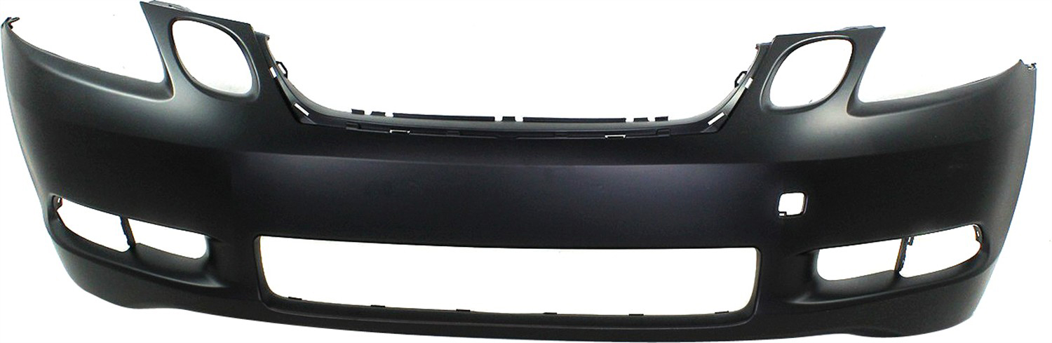AM GS430-06-07 FRONT BUMPER COVER Primed w HLW Holes w o Park Assist Sensor Holes SKU REPL010358P Partslink LX1000152 OEM 5211930967