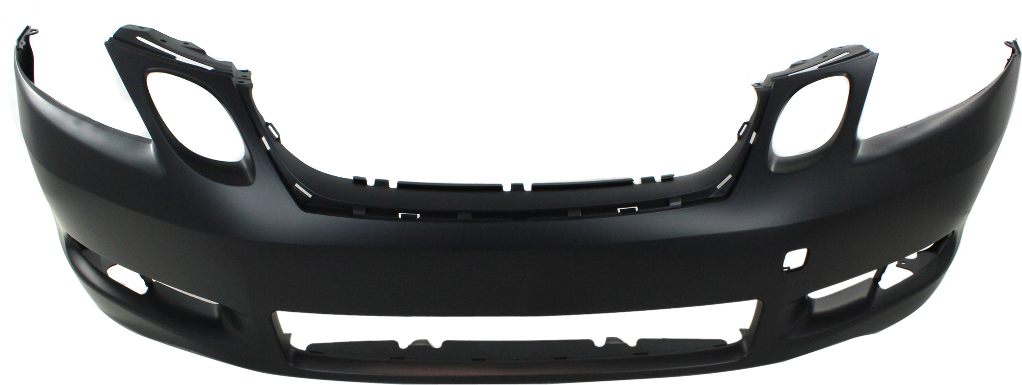 AM GS430-06-07 FRONT BUMPER COVER Primed w o HLW Holes w o Park Assist Sensor Holes SKU REPL010360P Partslink LX1000154 OEM 5211930961