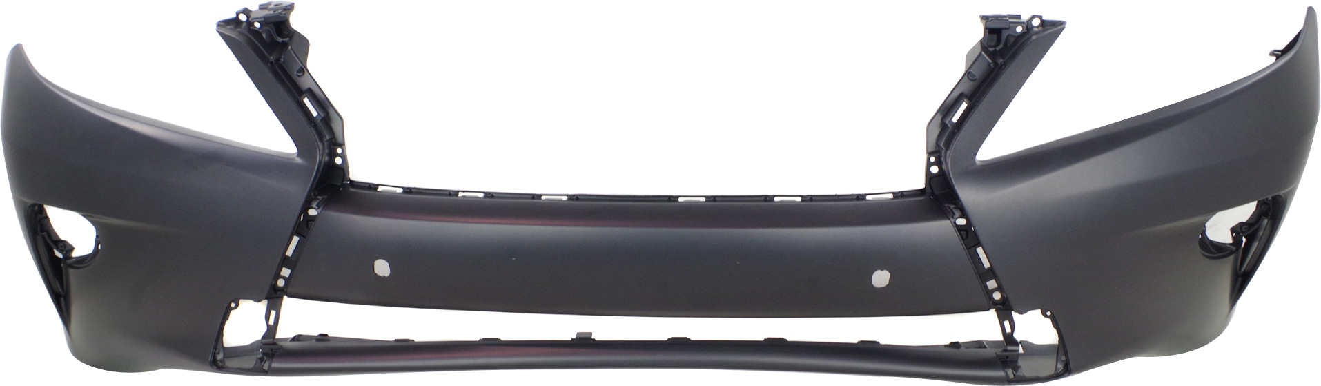 AM RX350 RX450H 13-15 FRONT BUMPER COVER Prmd w o F Sport Pkg w o Headlight Washer Holes w Park Assist Sensor Holes RX350 Japan Built Vehicle CAPA SKU REPL010363PQ Partslink LX1000248C OEM 521190E916