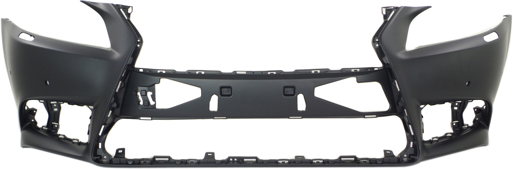 AM LS460-13-17 FRONT BUMPER COVER Primed w F Sport Pkg w o Crafted Line Edition CAPA SKU REPL010378PQ Partslink LX1000252C OEM 521195C907