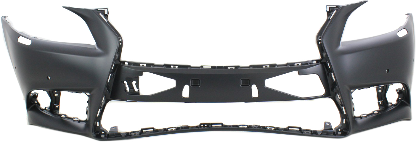 AM LS460-13-17 FRONT BUMPER COVER Primed w F Sport Pkg w o Crafted Line Edition SKU REPL010378P Partslink LX1000252 OEM 521195C907