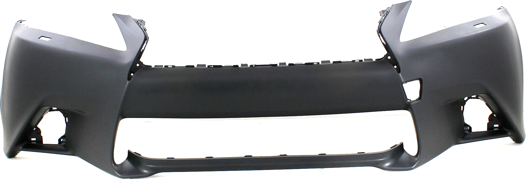 AM GS350-13-13 FRONT BUMPER COVER Primed w F Sport Pkg w Headlight Washer Holes w o Parking Aid Sensor Holes SKU REPL010391P Partslink LX1000234 OEM 521193A921