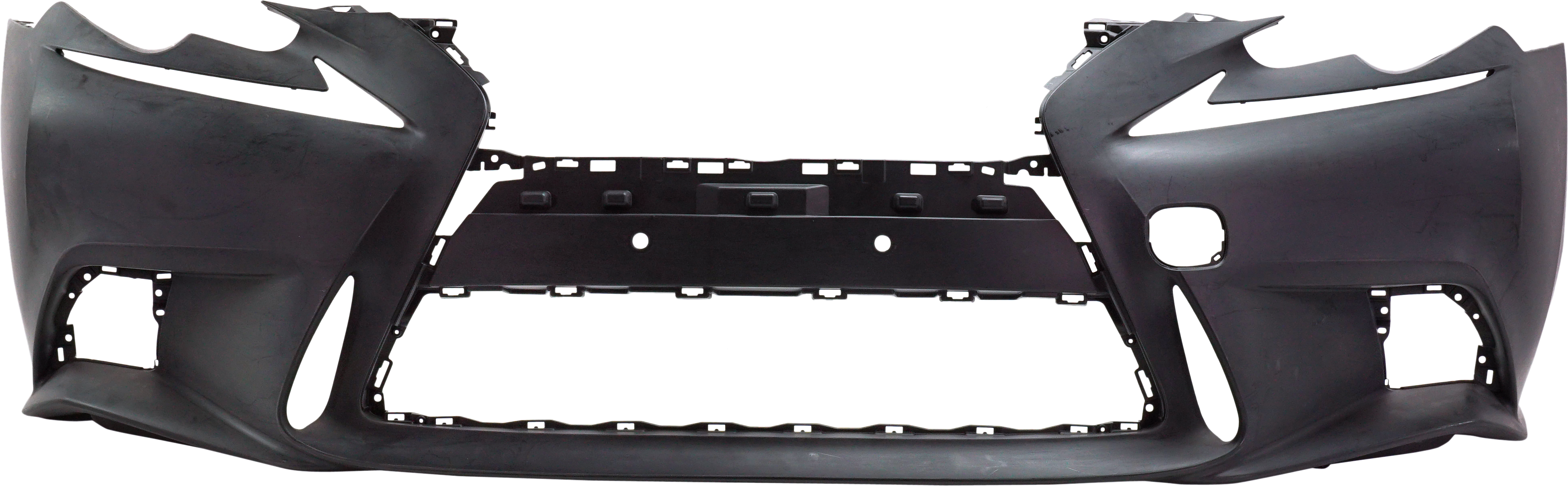 AM IS200T IS250 IS300 IS350-14-16 FRONT BUMPER COVER Primed Exc. C Model w F Sport Pkg w o HLW Holes SKU REPL010394P Partslink LX1000261 OEM 521195E909