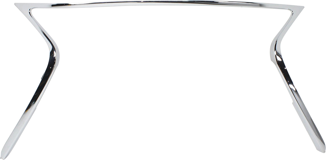 AM ES300H ES350-13-15 FRONT BUMPER GRILLE MOLDING Chrome CAPA SKU REPL015313Q Partslink LX1210108C OEM 5312133050