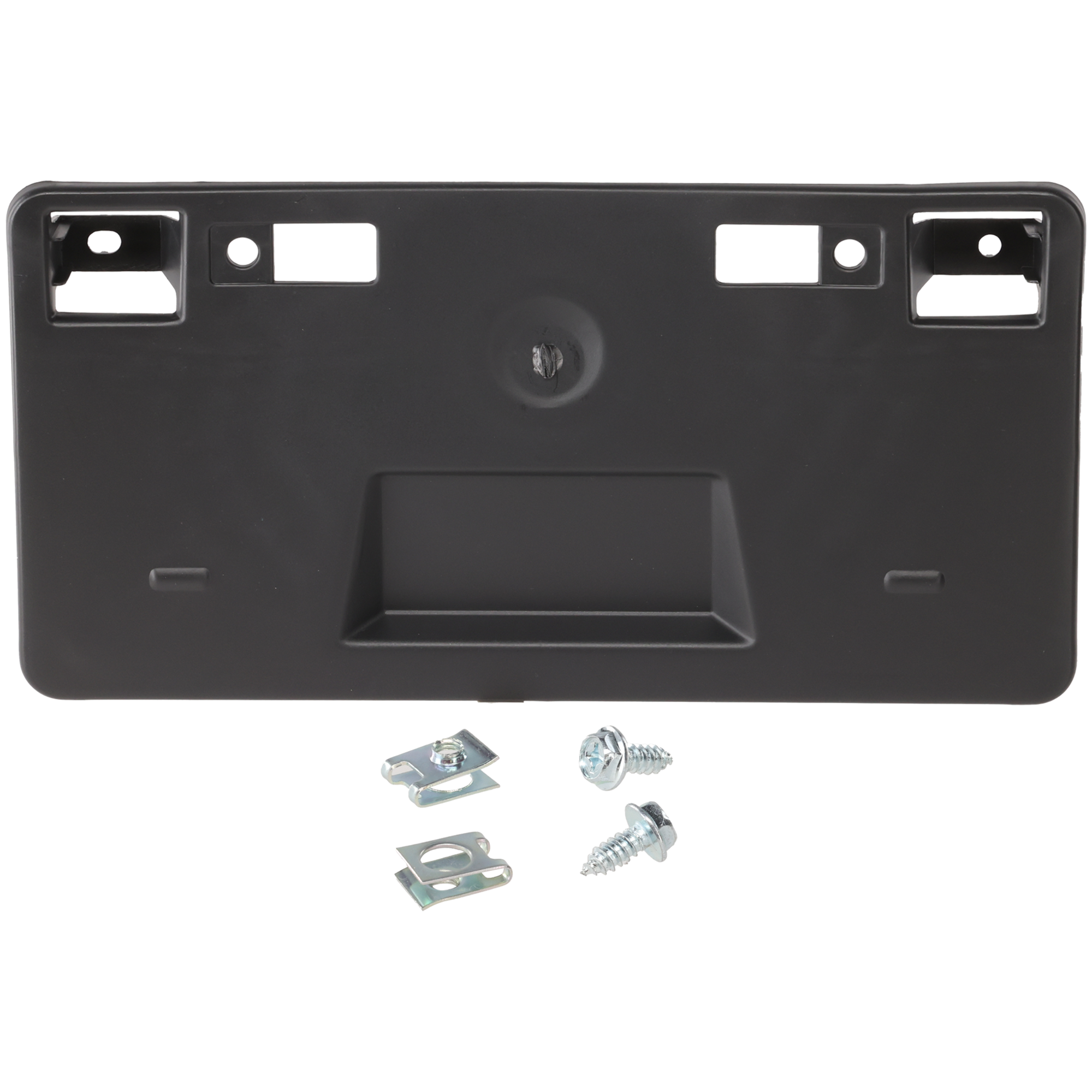 AM ES300H ES350-16-18 FRONT LICENSE PLATE BRACKET Txtd Blk ES350 Japan North America Built Vehicle SKU REPL017319 Partslink LX1068119 OEM 5211433380