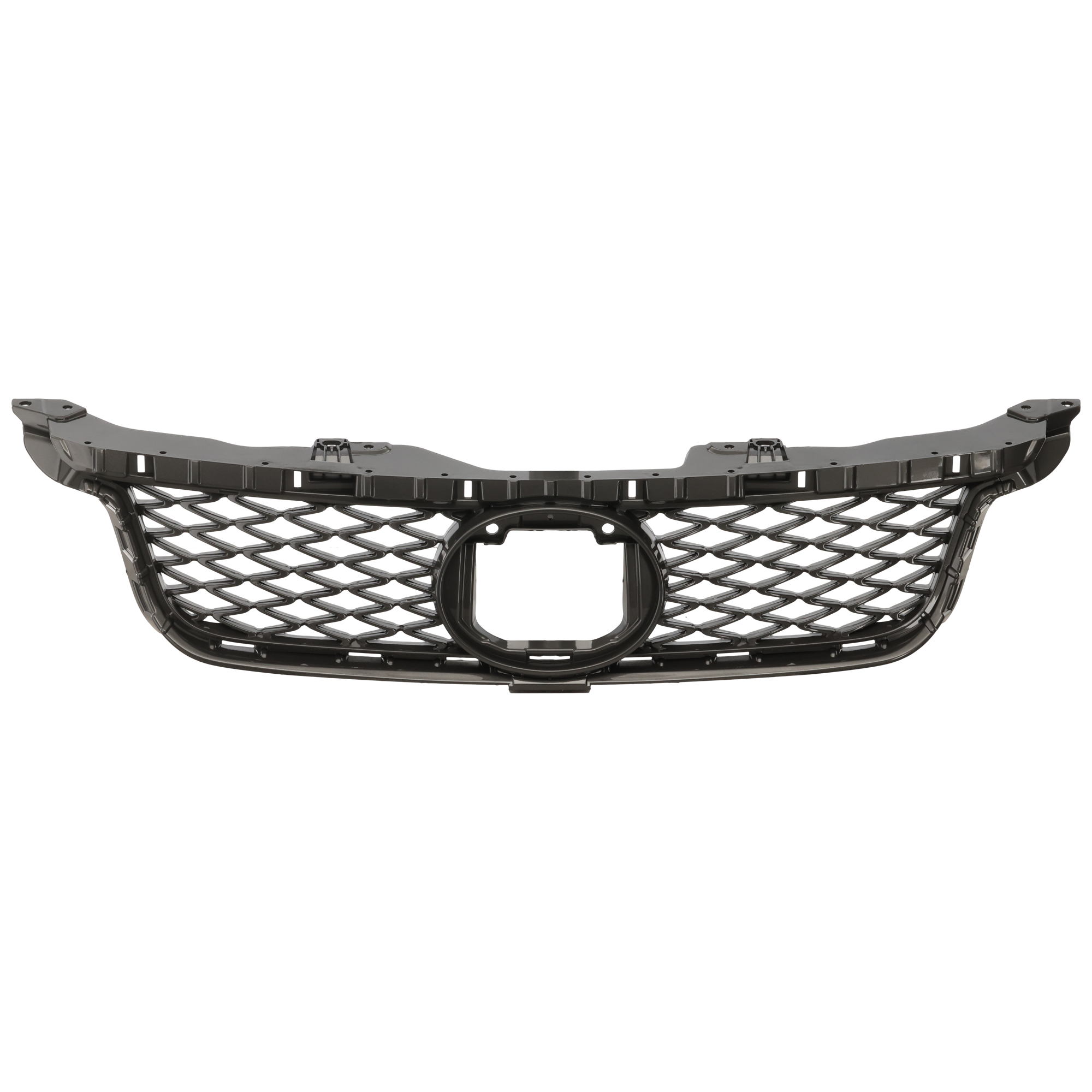 AM CT200H 11-13 GRILLE Painted Dark Gray Shell and Insert w F Sport Pkg SKU REPL070126 Partslink LX1200143 OEM 5311176030