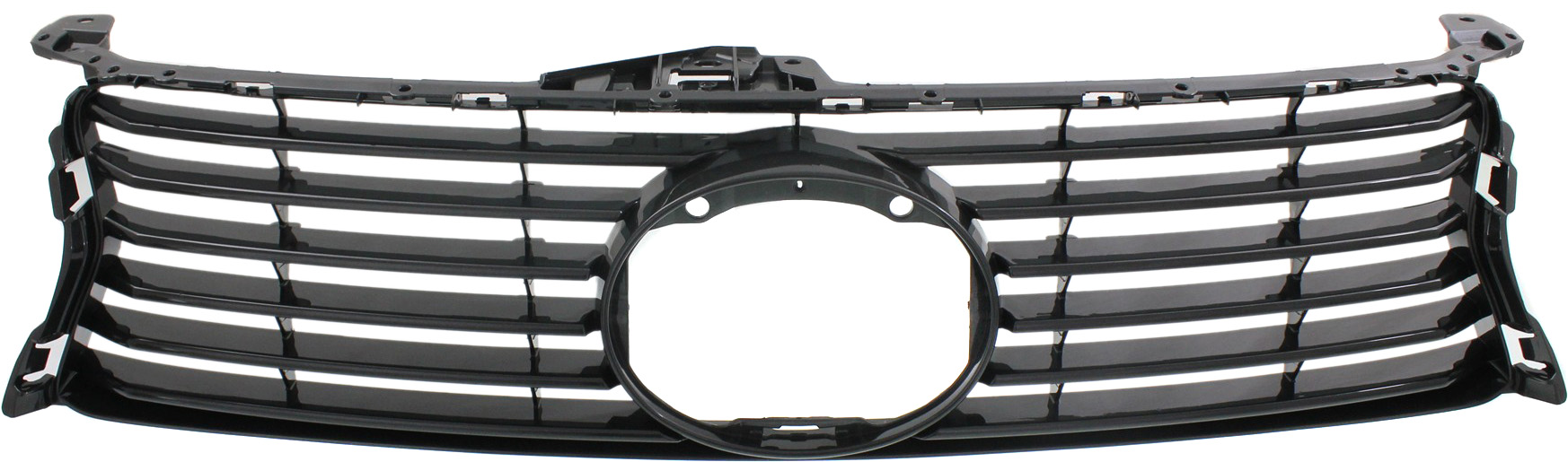 AM GS350-13-16 GS450H 13-15 GRILLE Gray Shell and Insert w o F Sport Pkg w o Pre Collision System SKU REPL070136 Partslink LX1200141 OEM 5311130D90